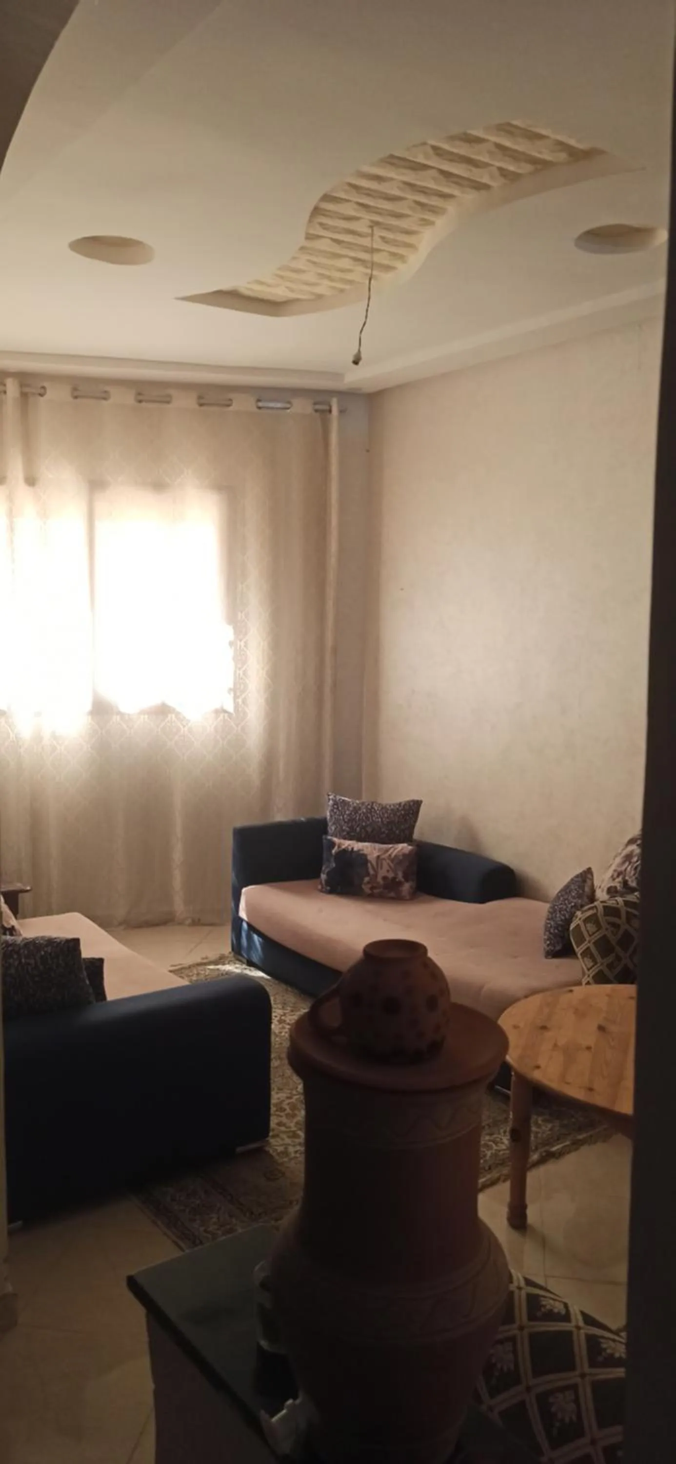 Communal lounge/ TV room in Mohammed V Airport HOME