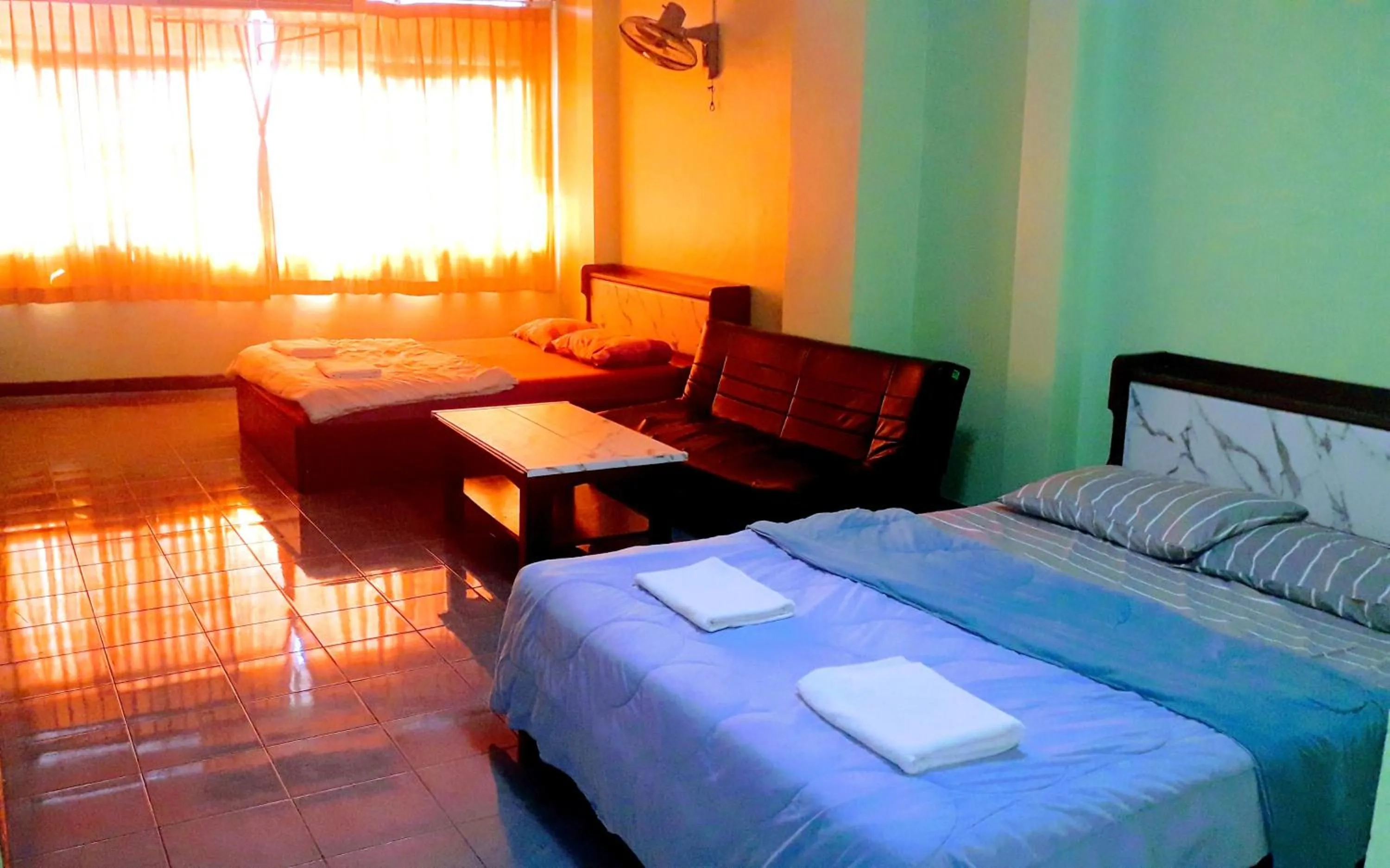 Bed in The Encore Hotel