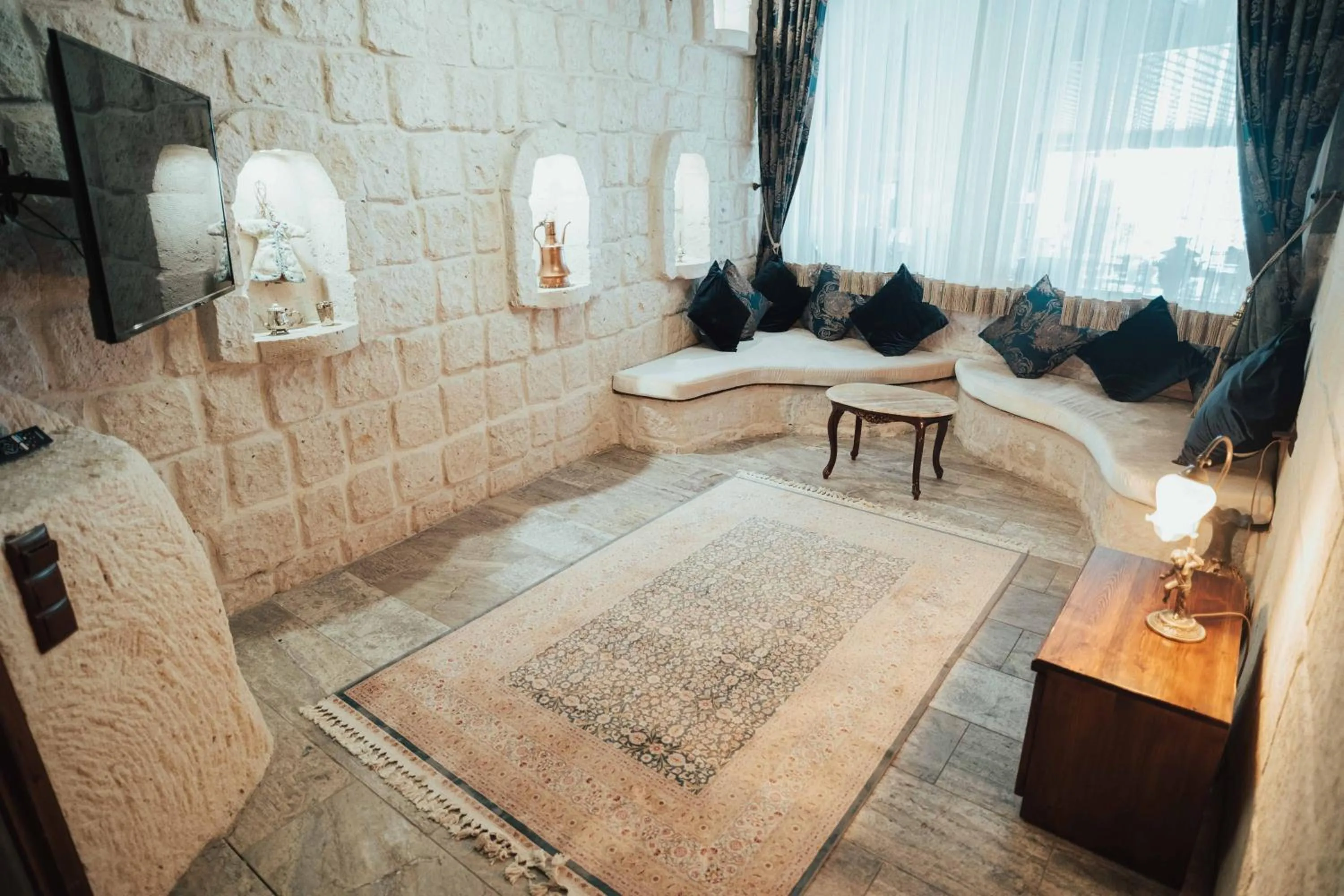 Living room, Bed in Hu of Cappadocia - Special Class