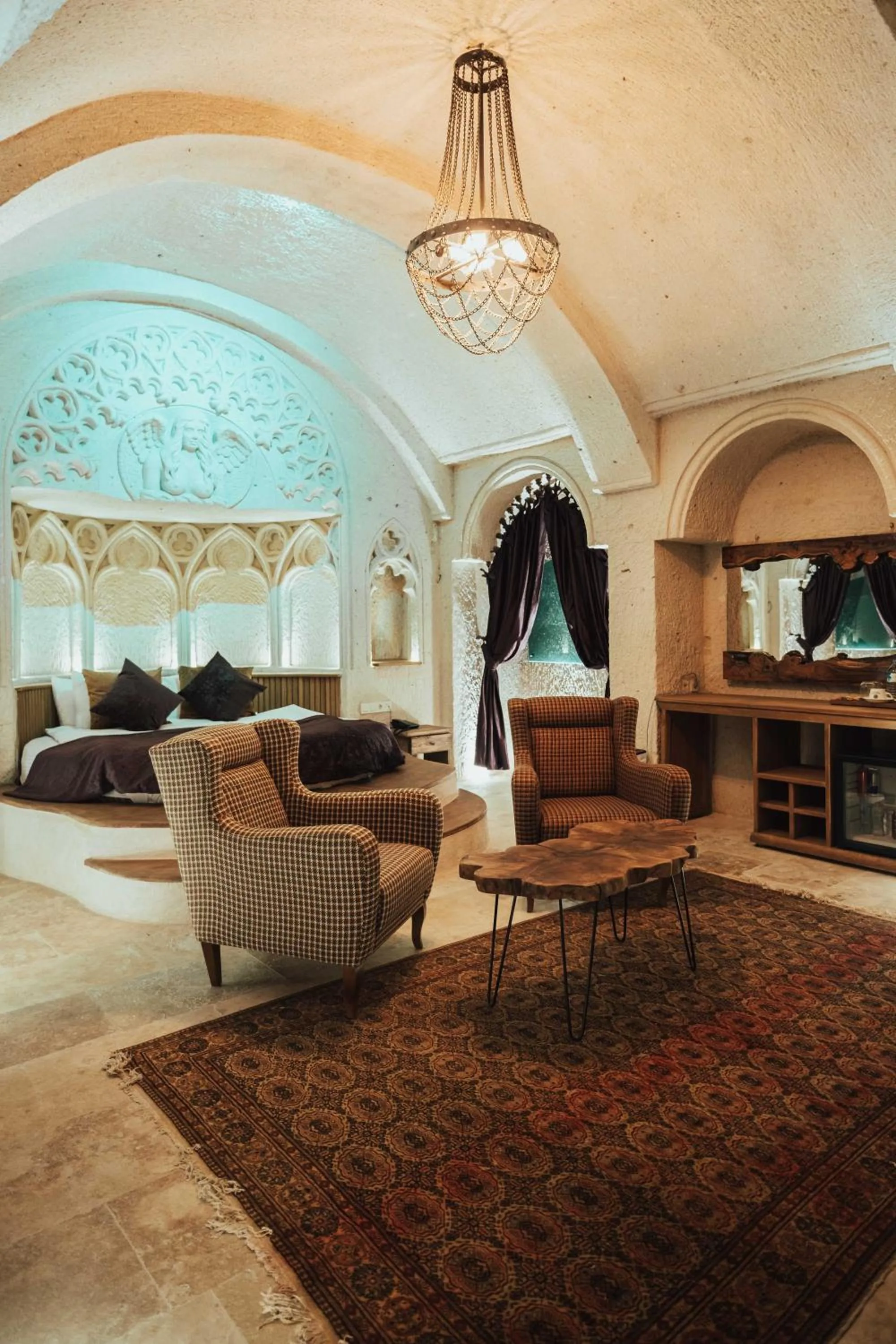 Seating area in Hu of Cappadocia - Special Class