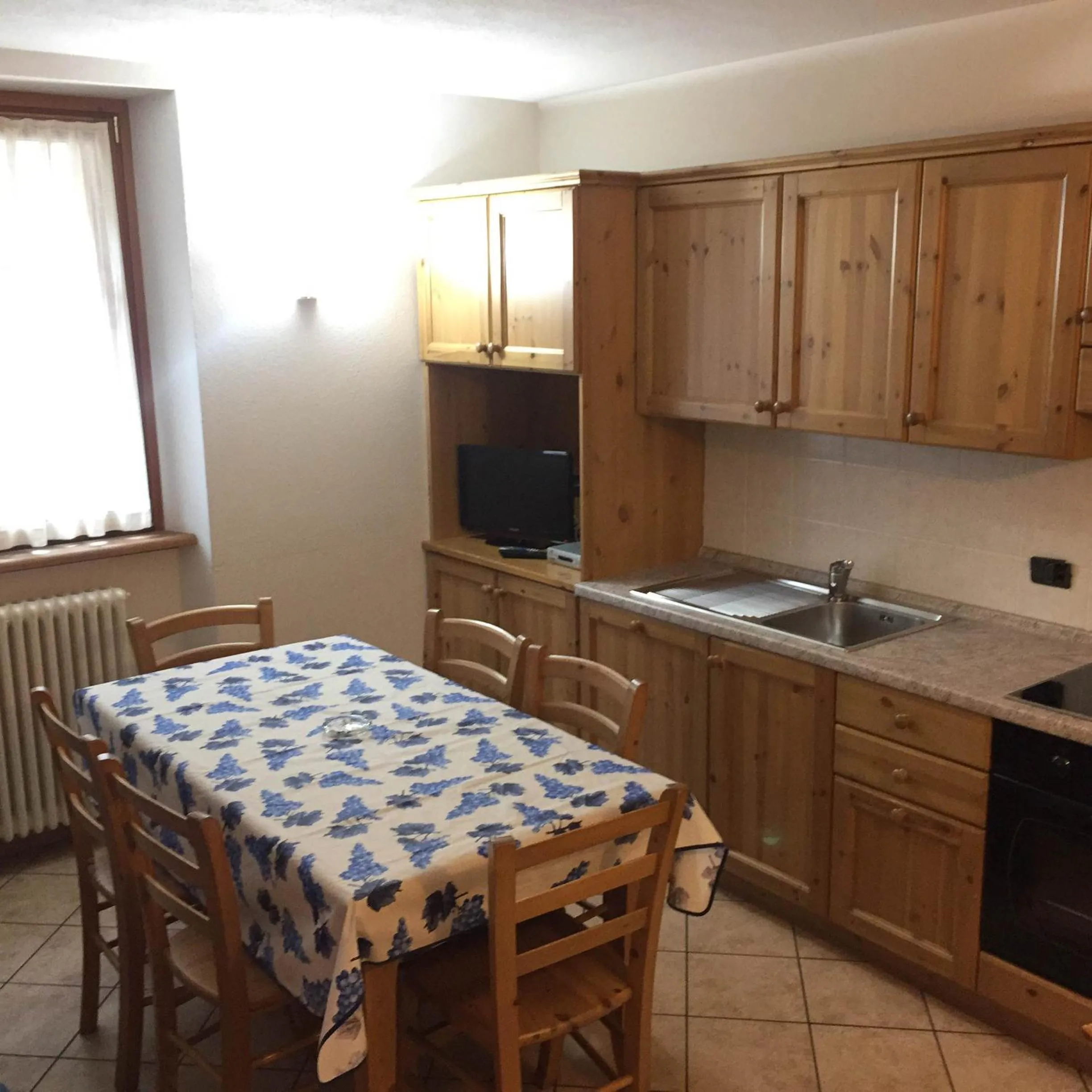 Kitchen or kitchenette in Casa Vacanze Sablonera