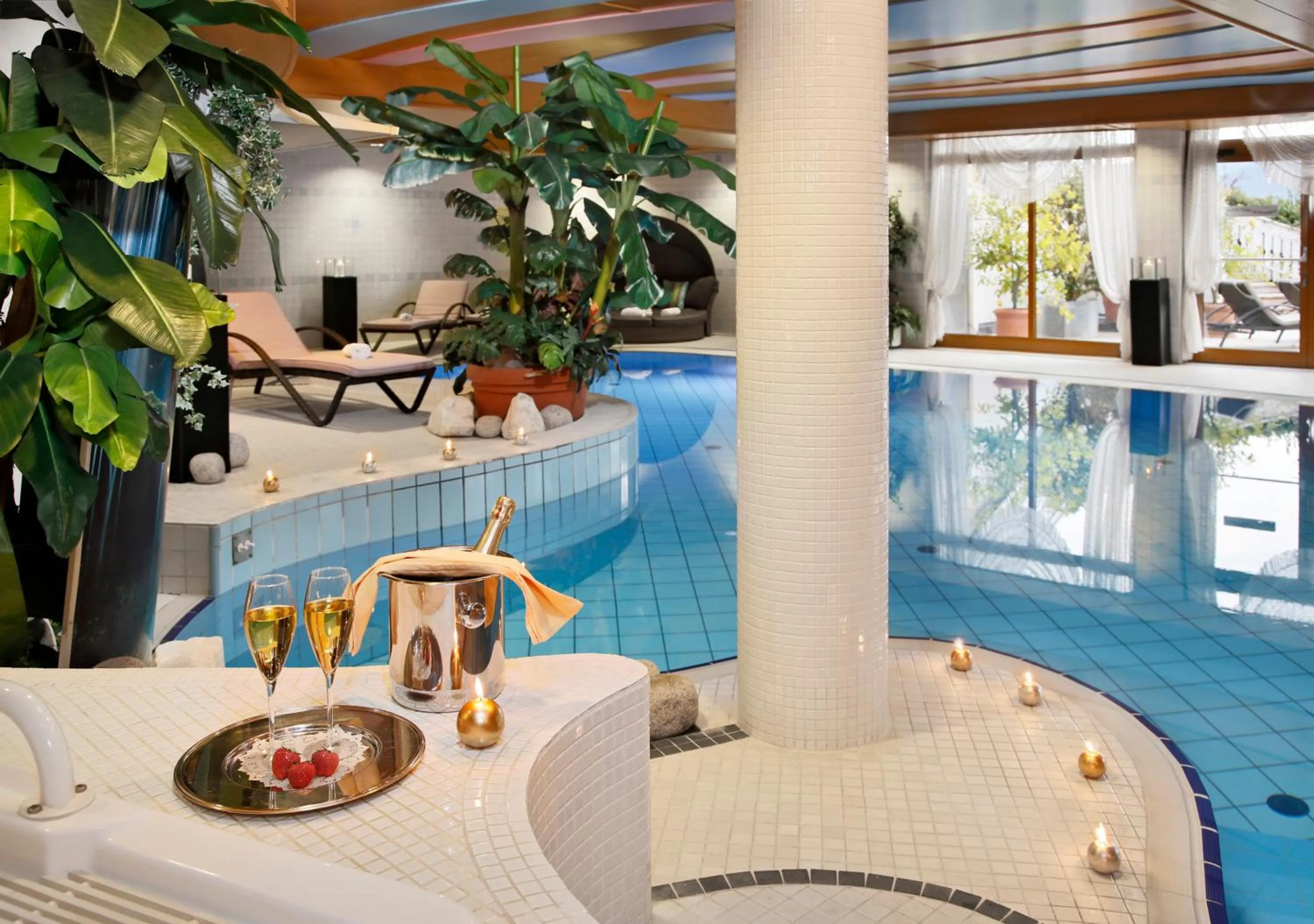 Swimming pool in Panorama Vital Hotel Rimmele