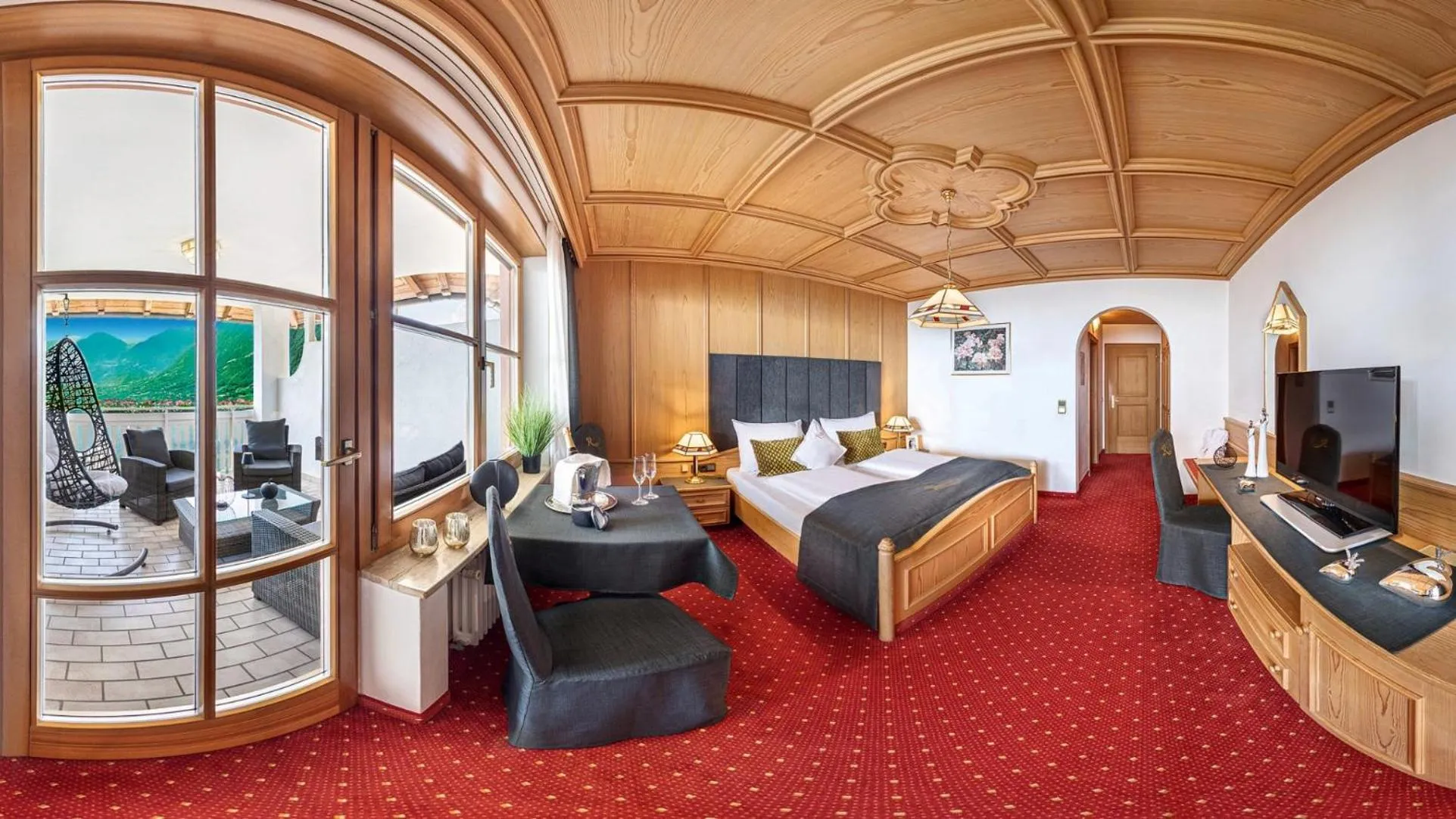 Photo of the whole room, Bed in Panorama Vital Hotel Rimmele