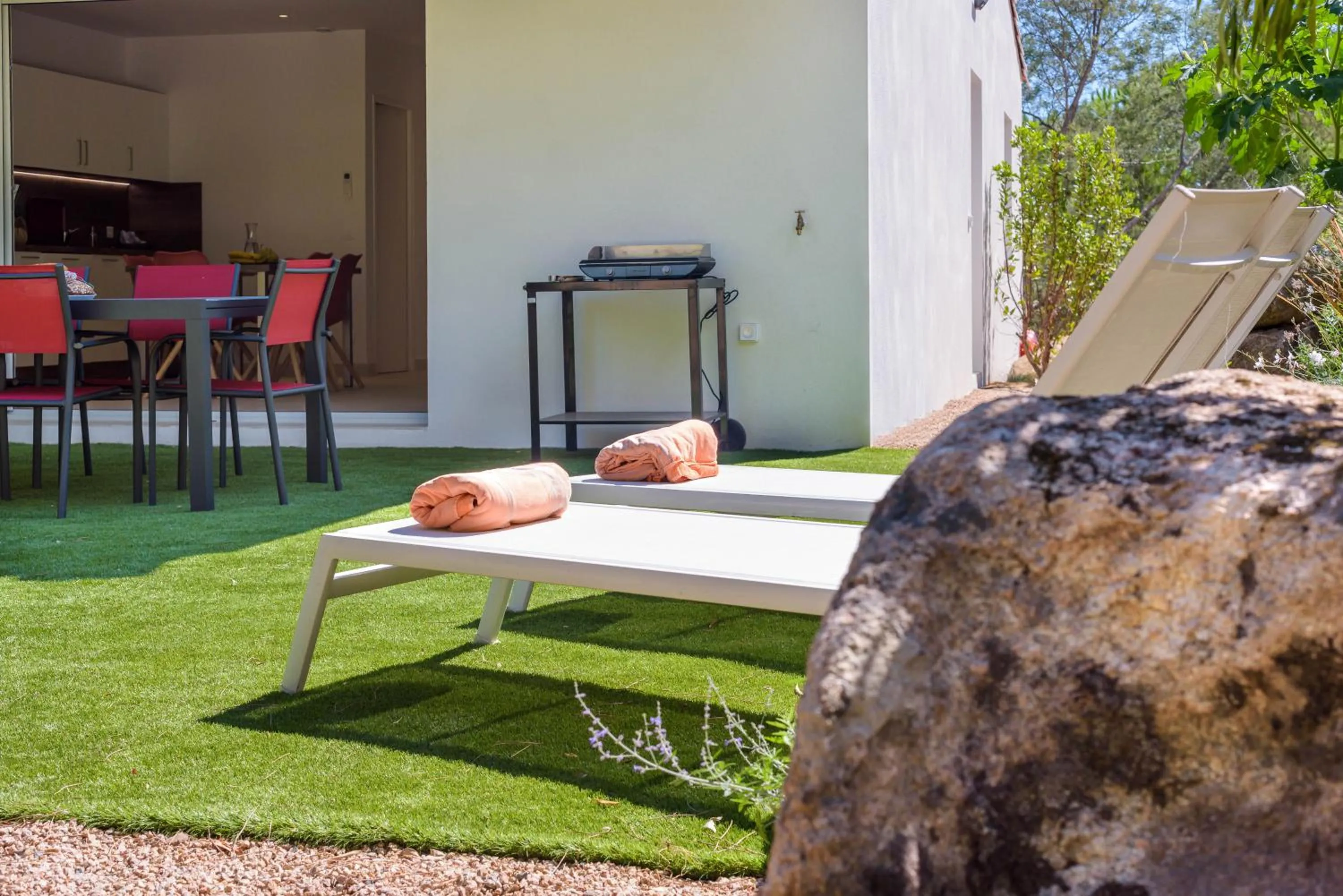Patio in Les Pins de Santa Giulia
