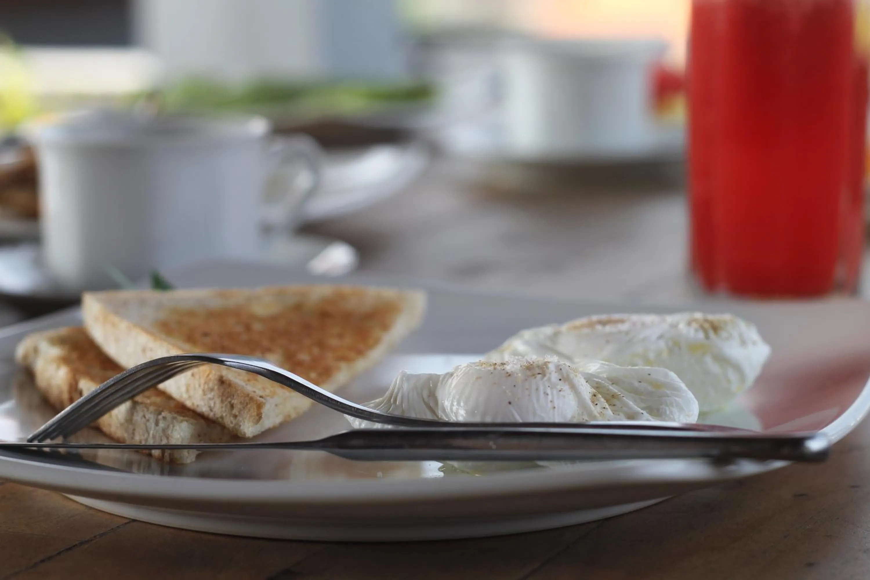 Food close-up in Hibiscus Cottages