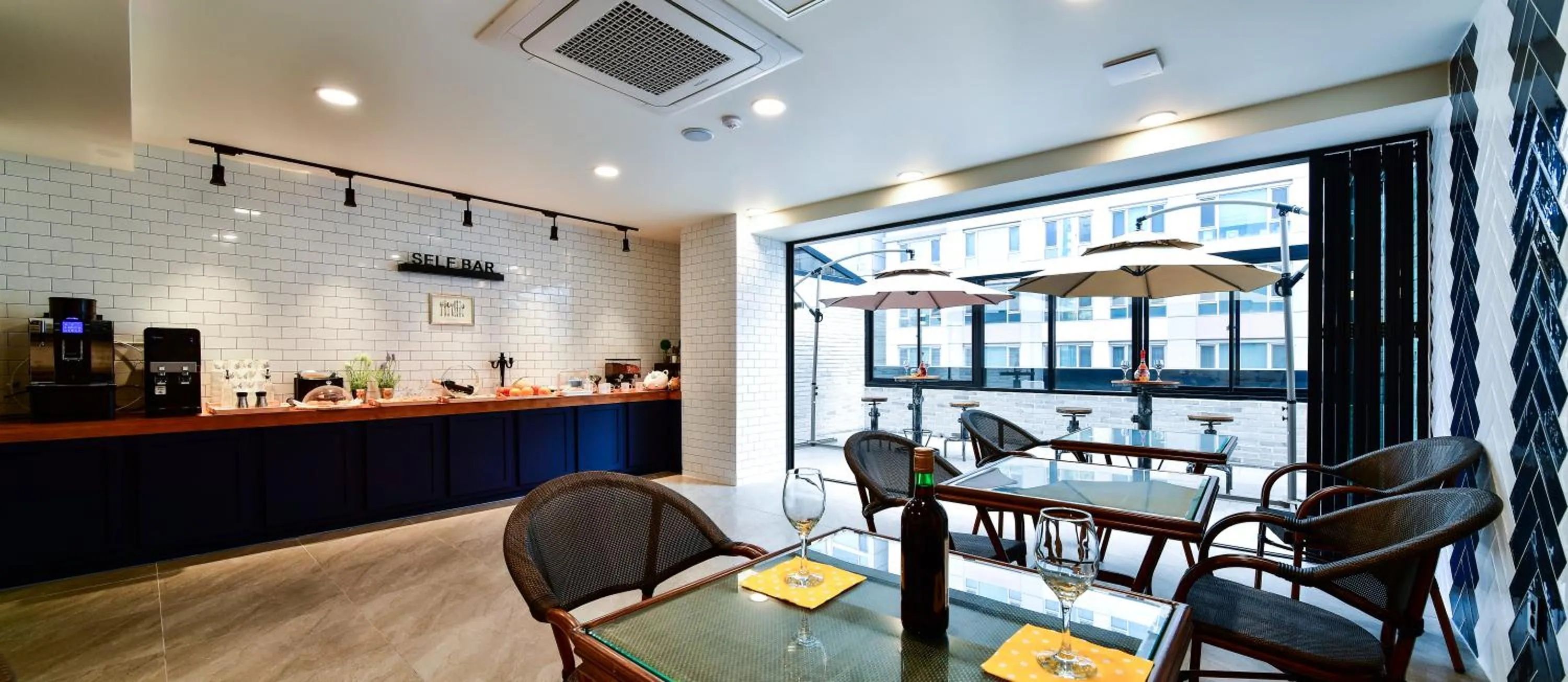 Seating area in Hotel La Vue Foret