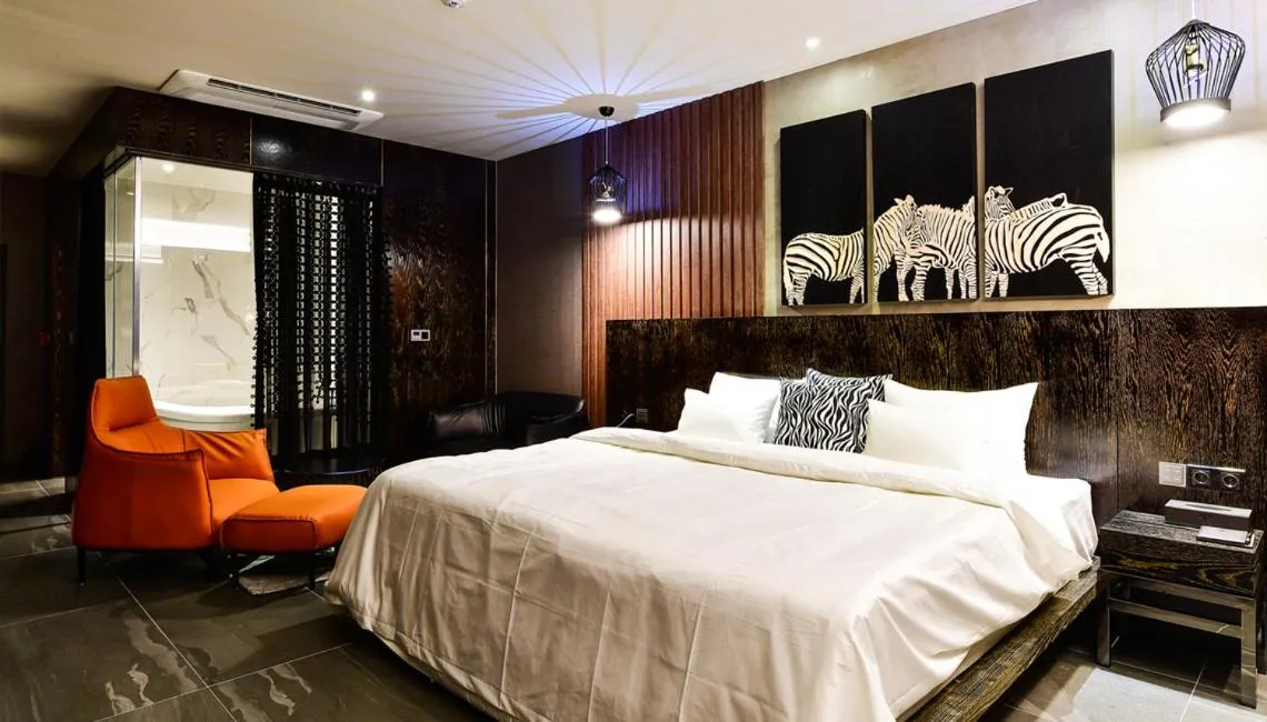 Bed in Hotel La Vue Foret