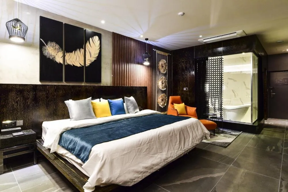 Bed in Hotel La Vue Foret