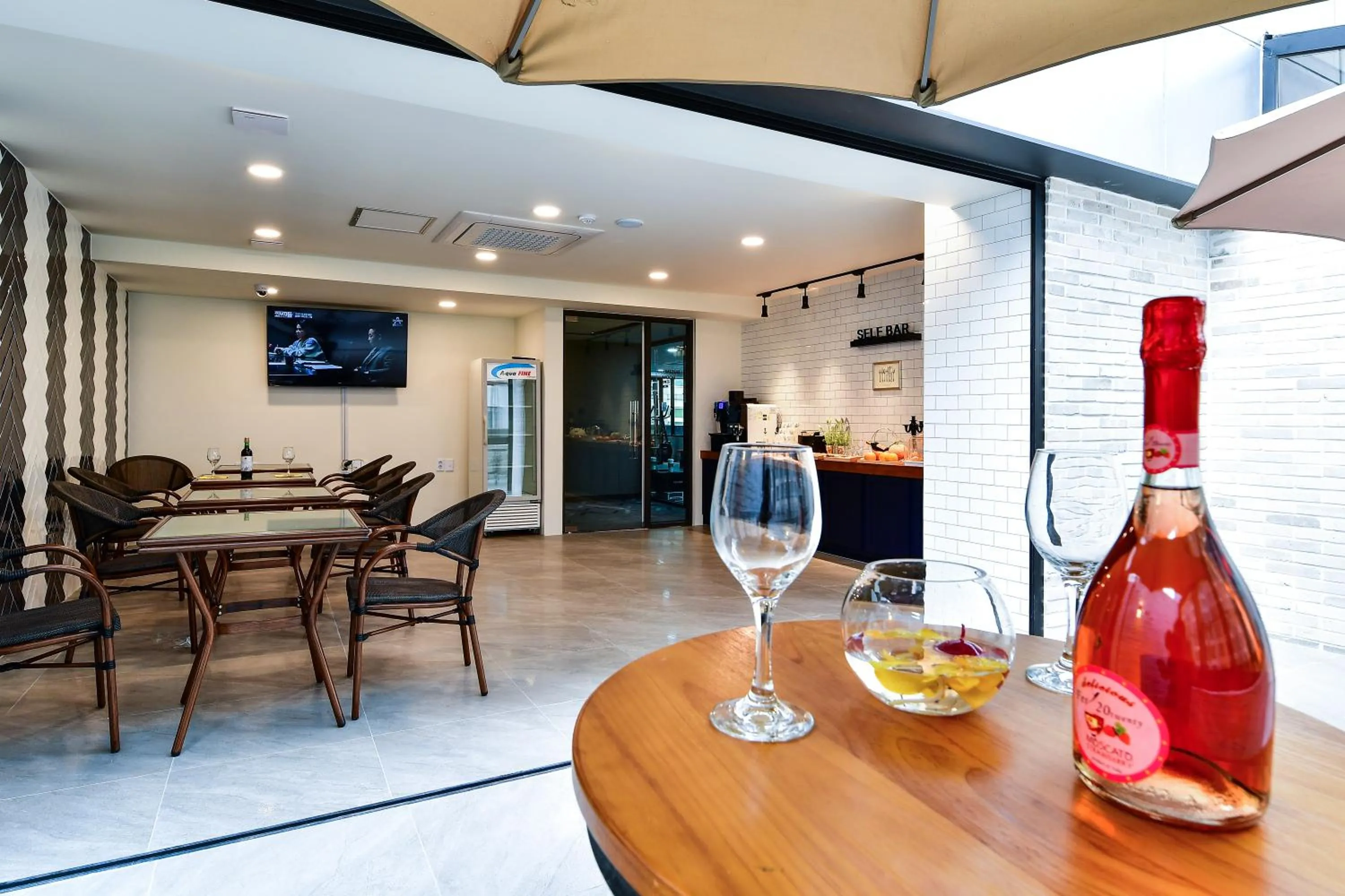 Seating area in Hotel La Vue Foret