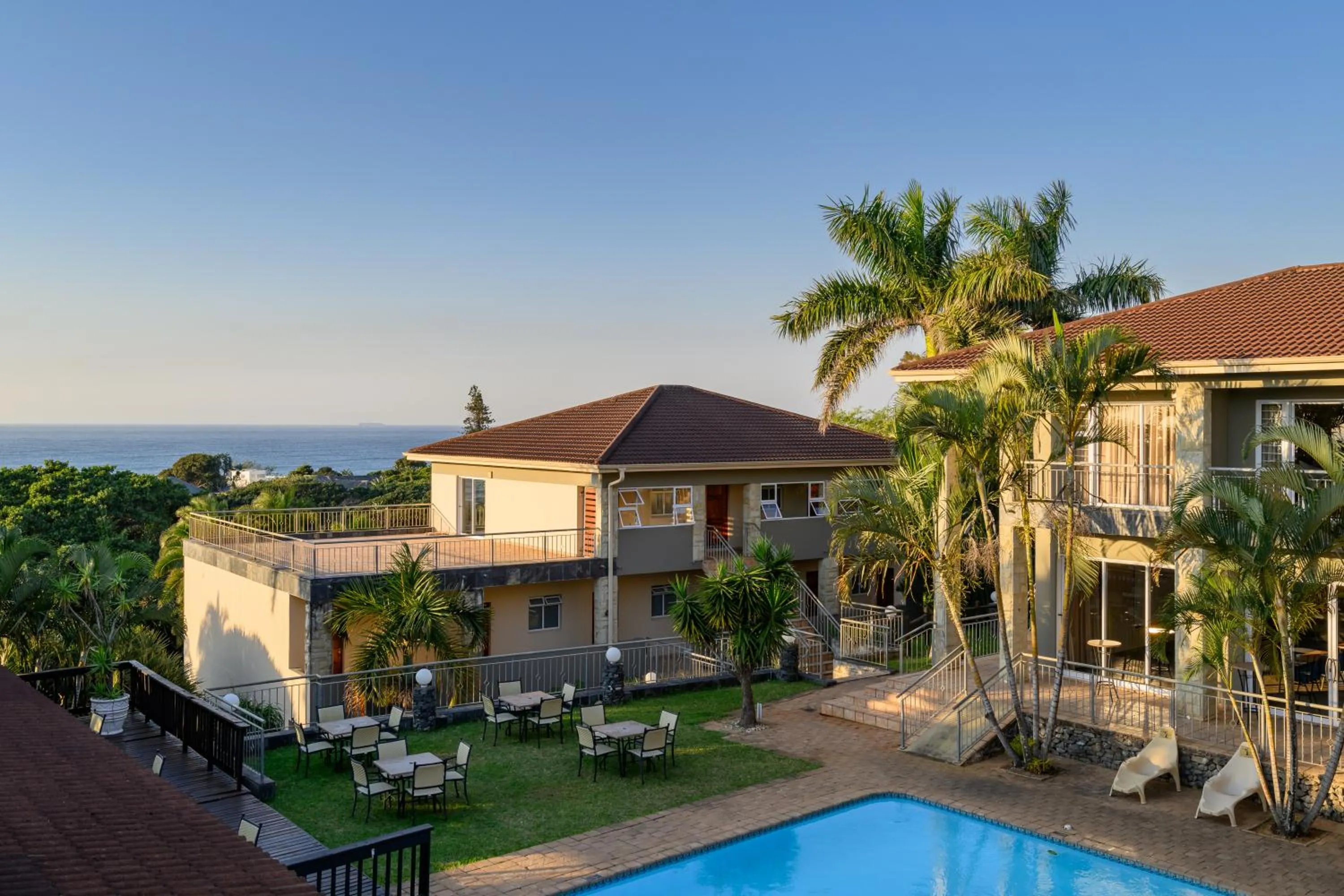 Balcony/Terrace in Umthunzi Hotel and Conference