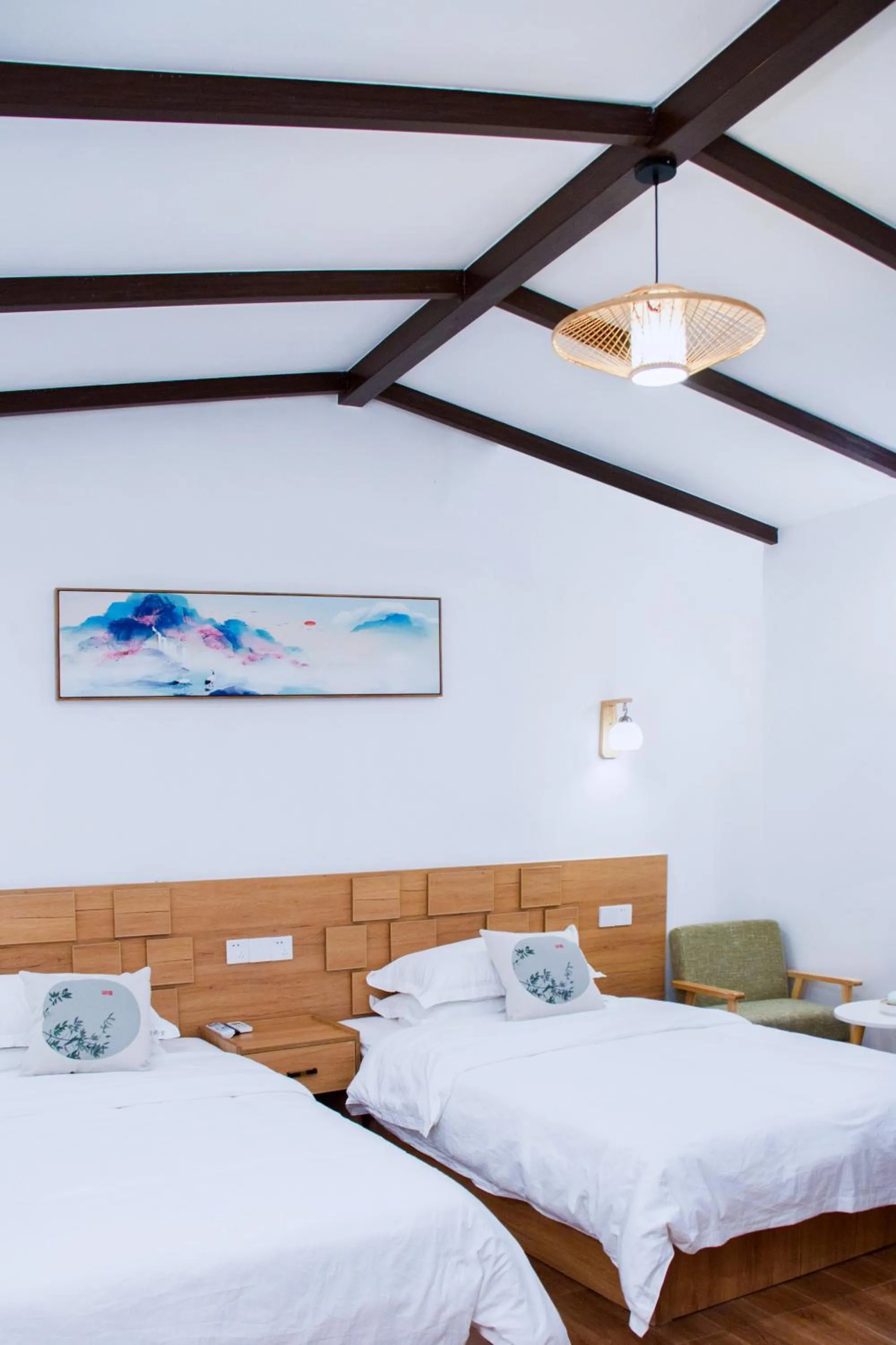 Bed in Zhangjiajie Tingyutang Little Yard