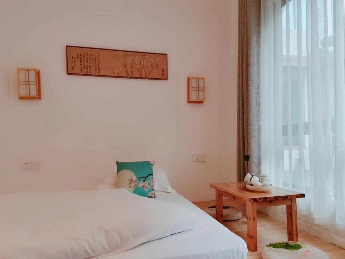 Bed in Zhangjiajie Tingyutang Little Yard