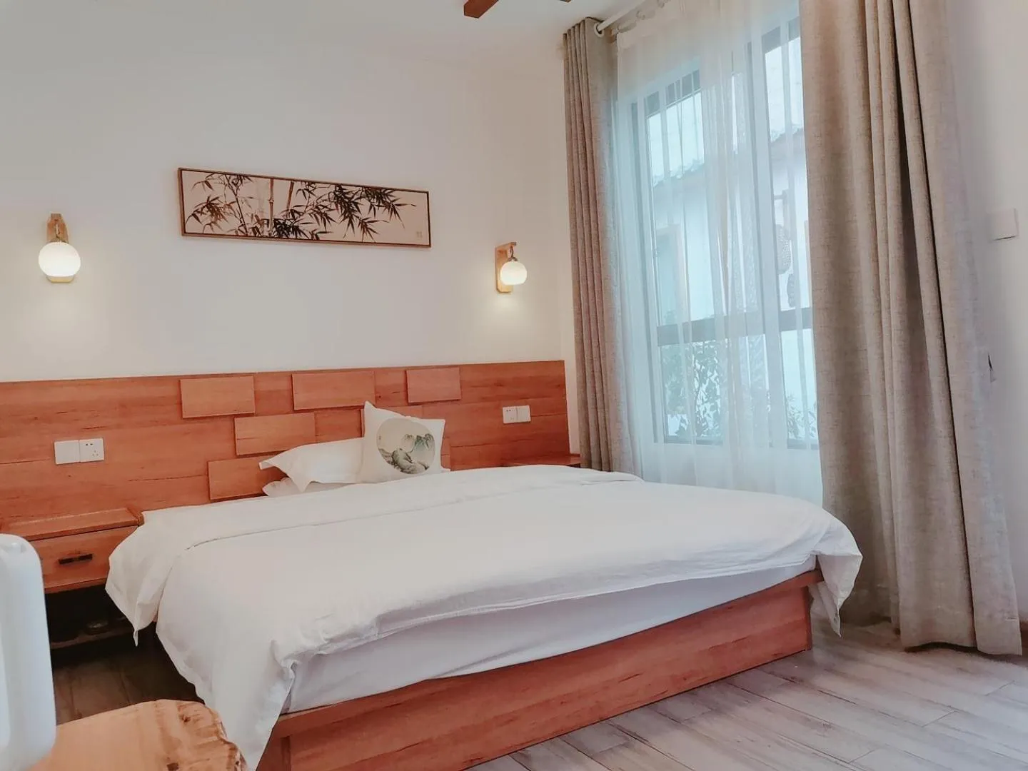 Bed in Zhangjiajie Tingyutang Little Yard