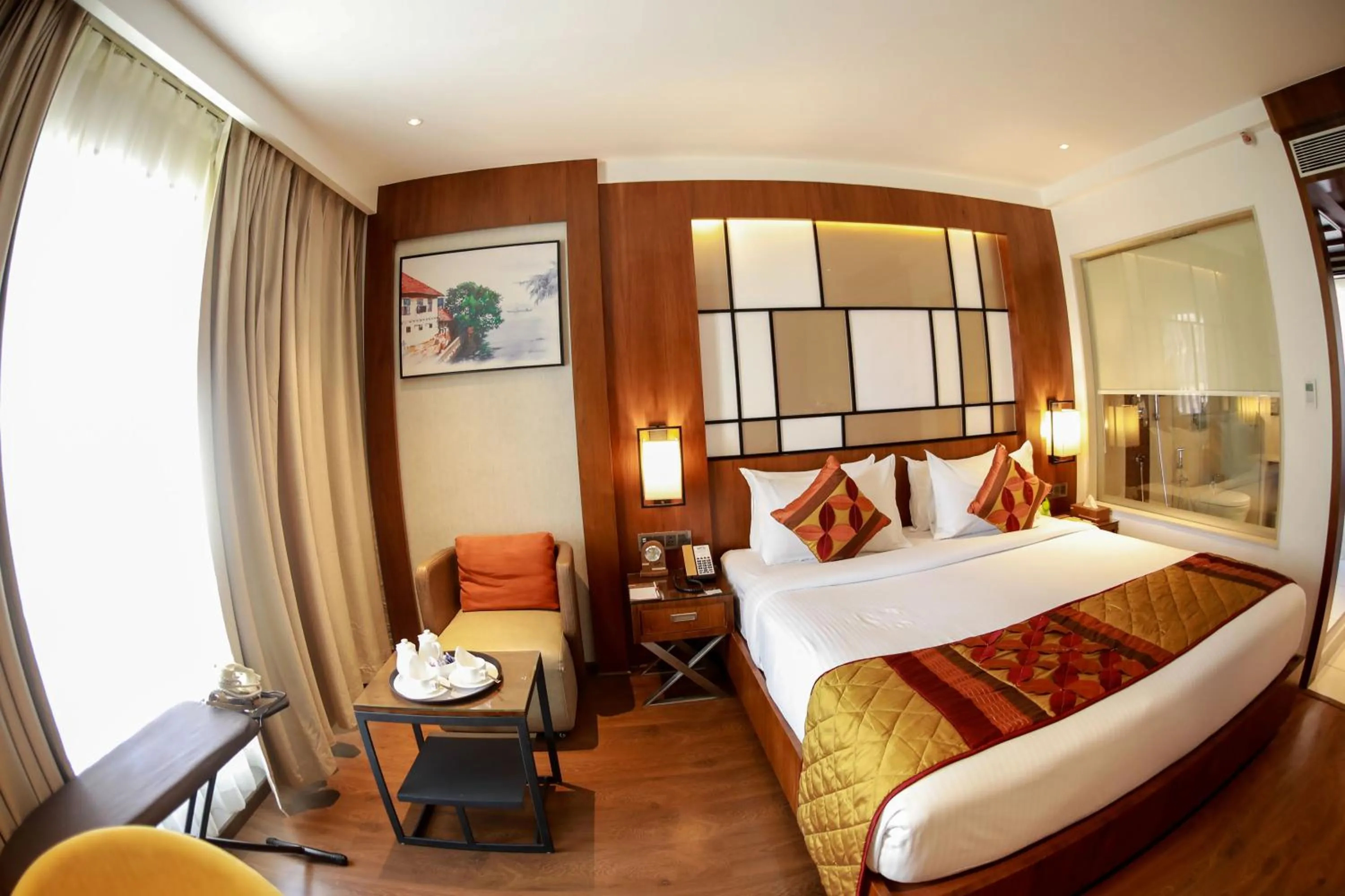 Bedroom, Bed in Hotel Span International