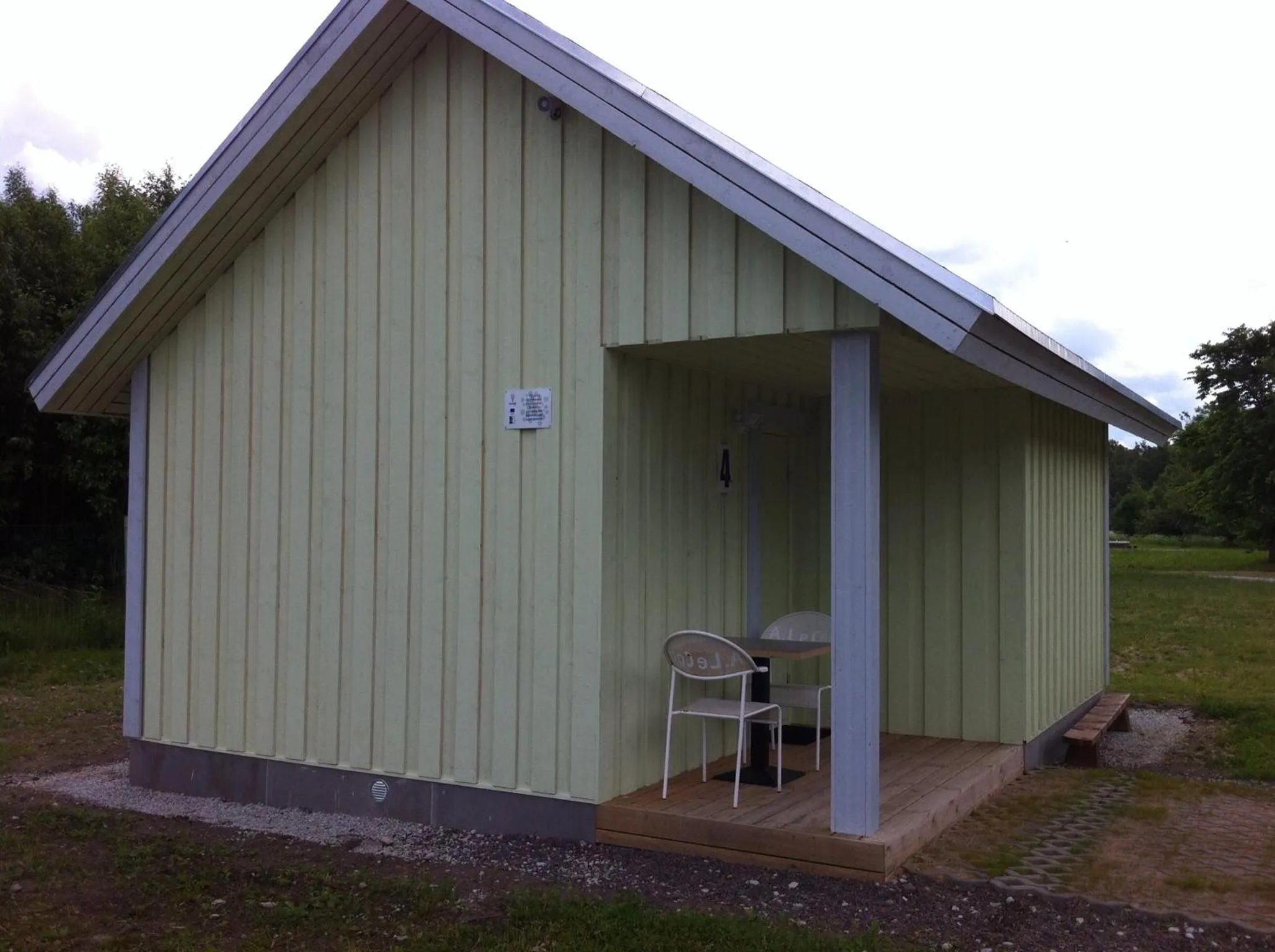 Facade/entrance in Valaste Puhkeküla