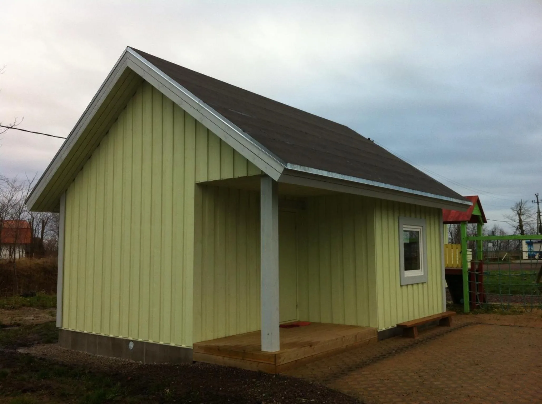 Facade/entrance in Valaste Puhkeküla