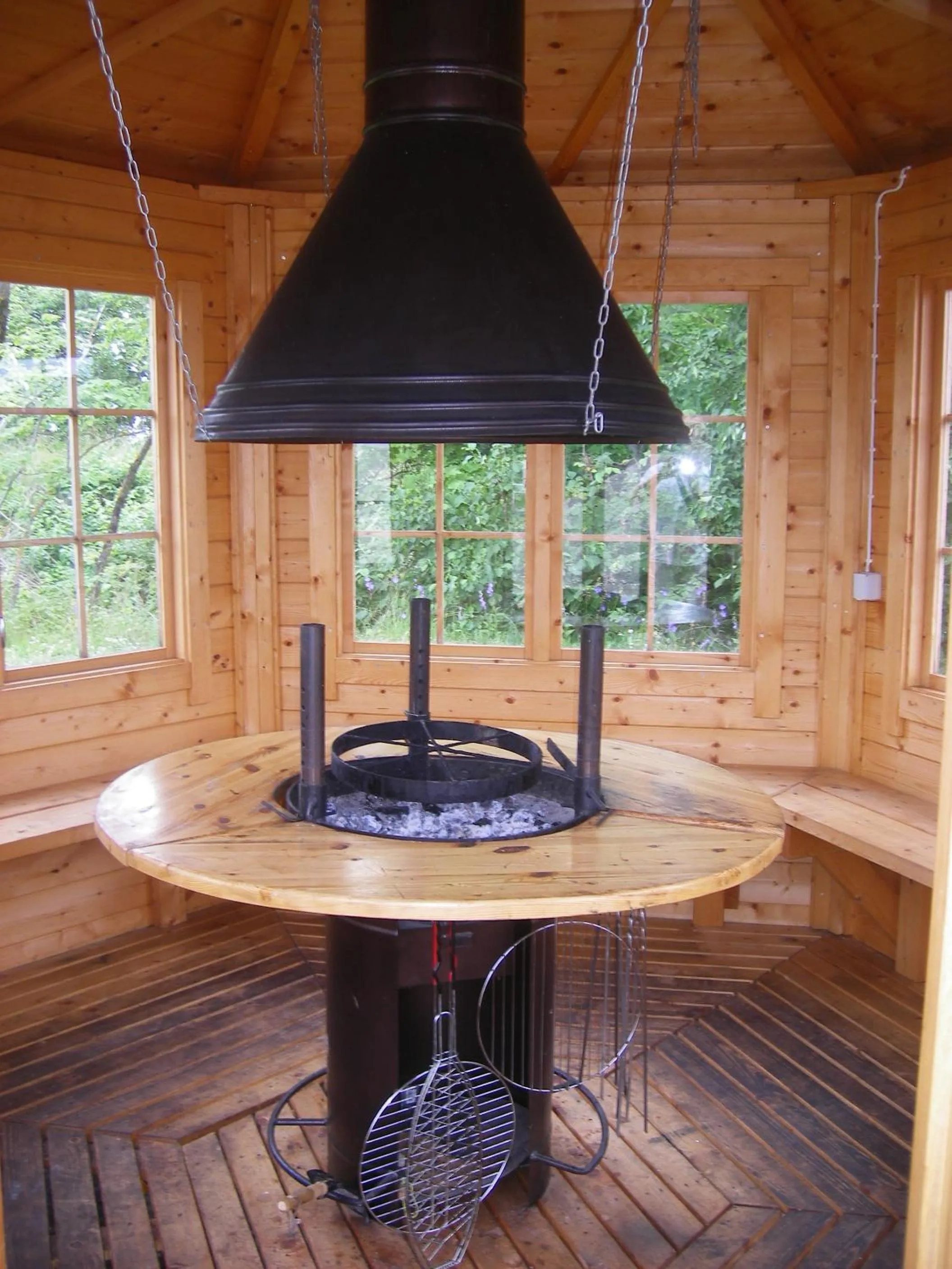 BBQ facilities in Valaste Puhkeküla