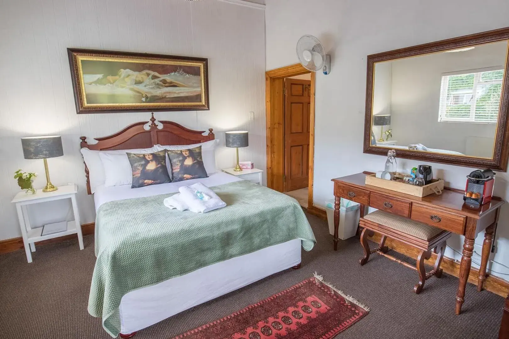 Double Room with Garden View - single occupancy in The Vineyard Country House Double Room with Garden View - single occupancy in The Vineyard Country House