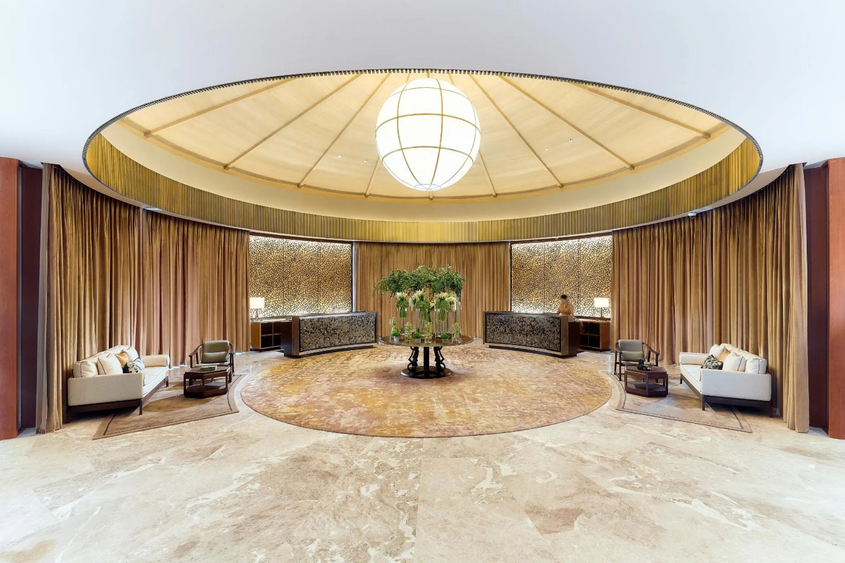 Lobby or reception in Capella Tufu Bay, Hainan