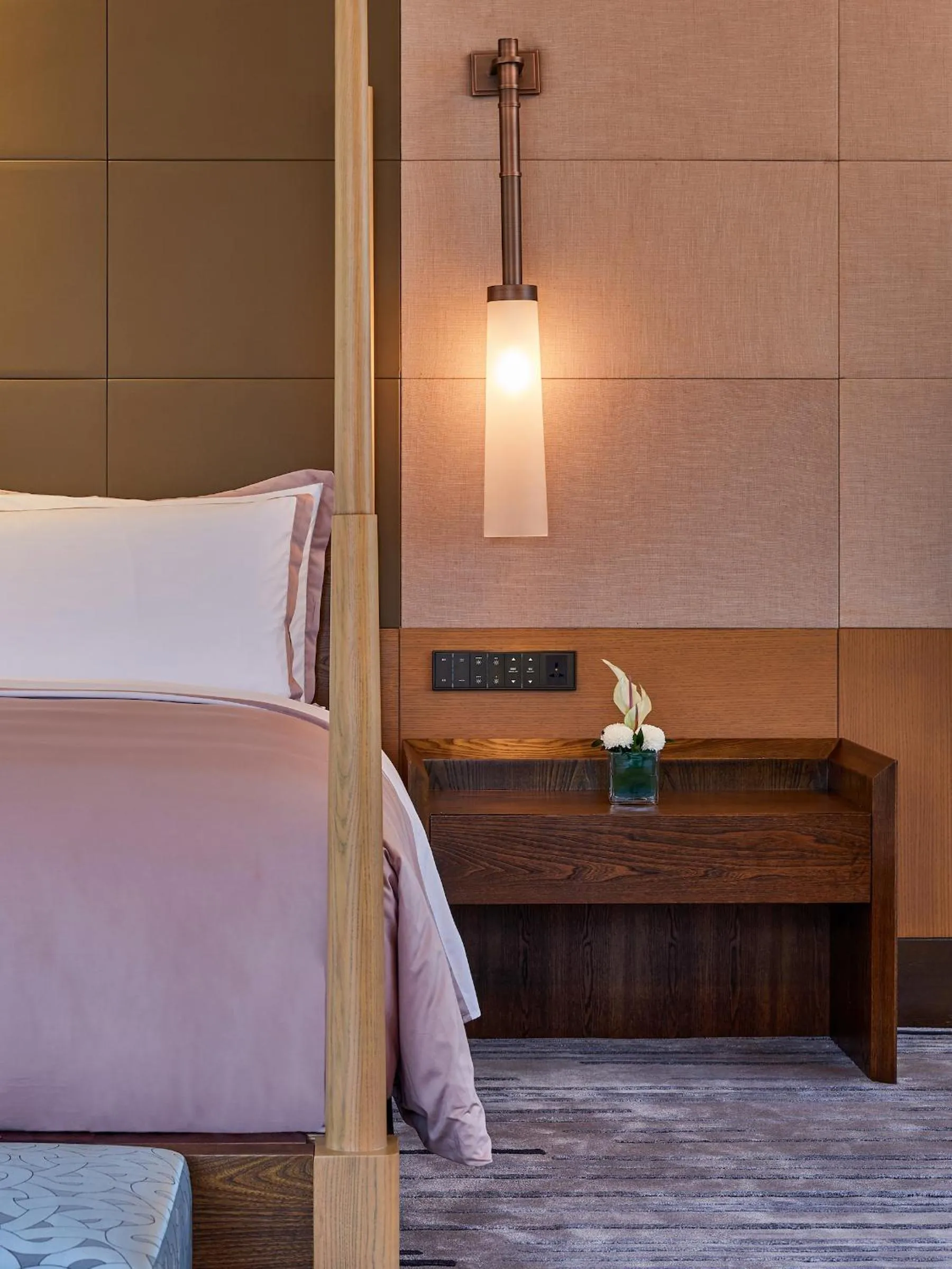 Bed in Capella Tufu Bay, Hainan