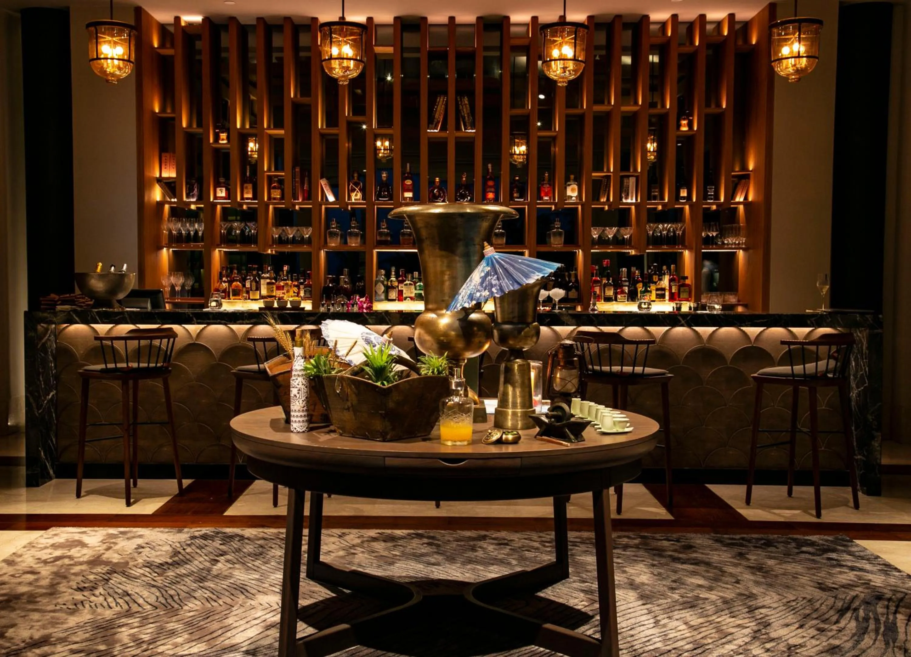 Lounge or bar in Capella Tufu Bay, Hainan