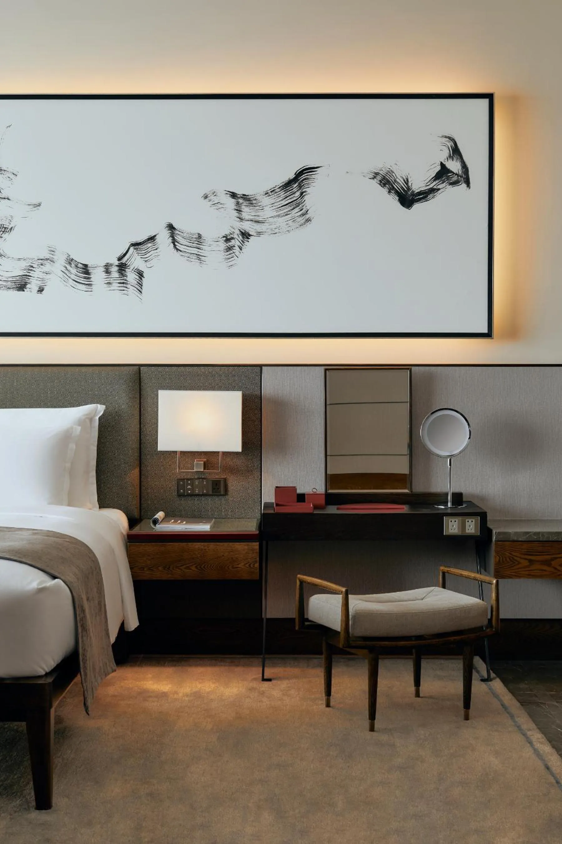 Bed in Capella Tufu Bay, Hainan