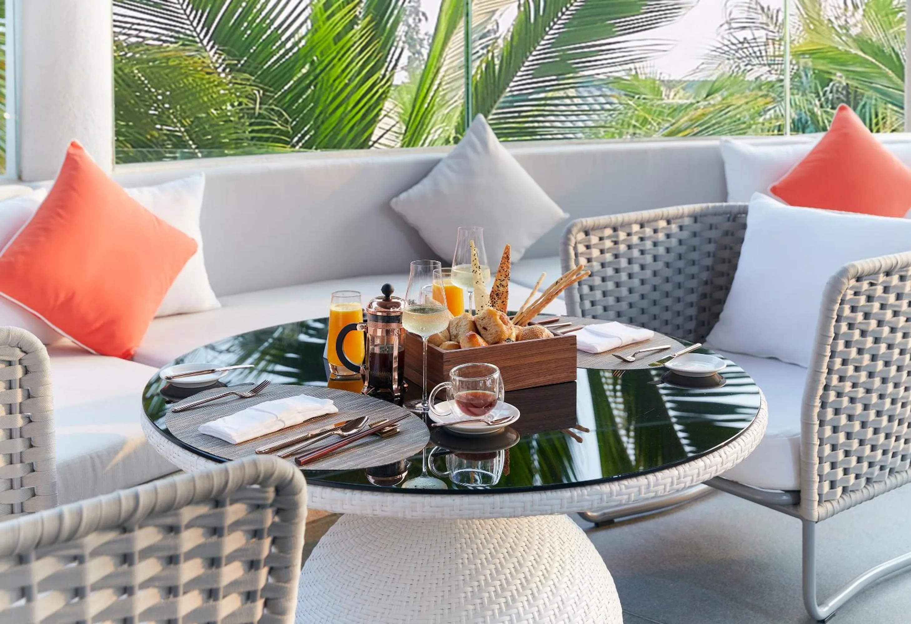 Breakfast in Capella Tufu Bay, Hainan