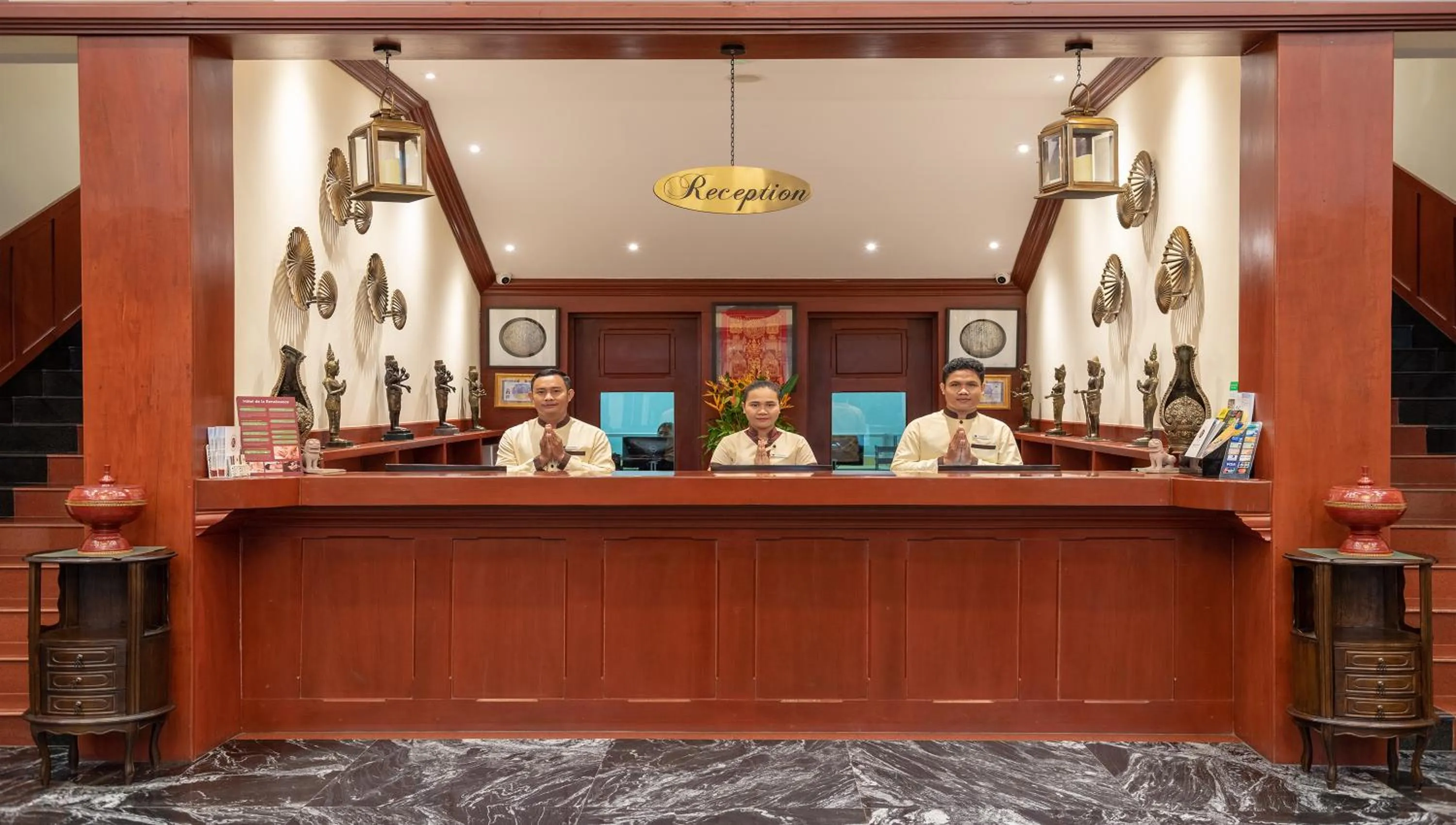 Lobby or reception in Hotel De La Renaissance