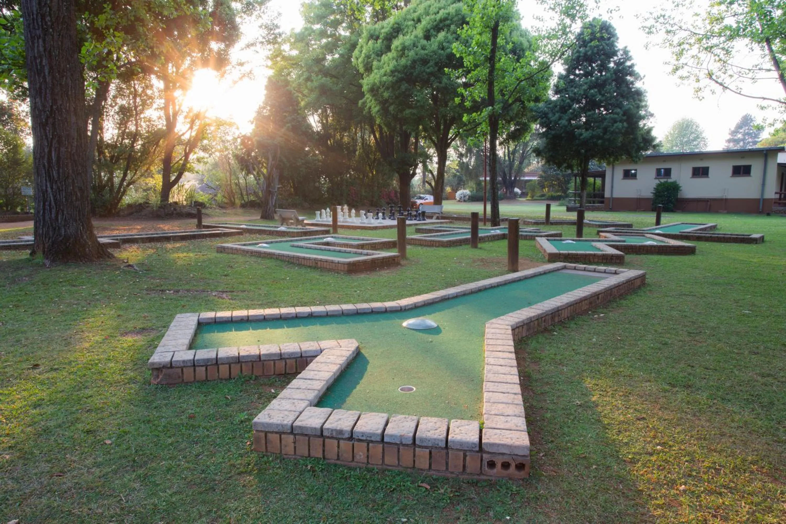 Minigolf in Merry Pebbles Resort