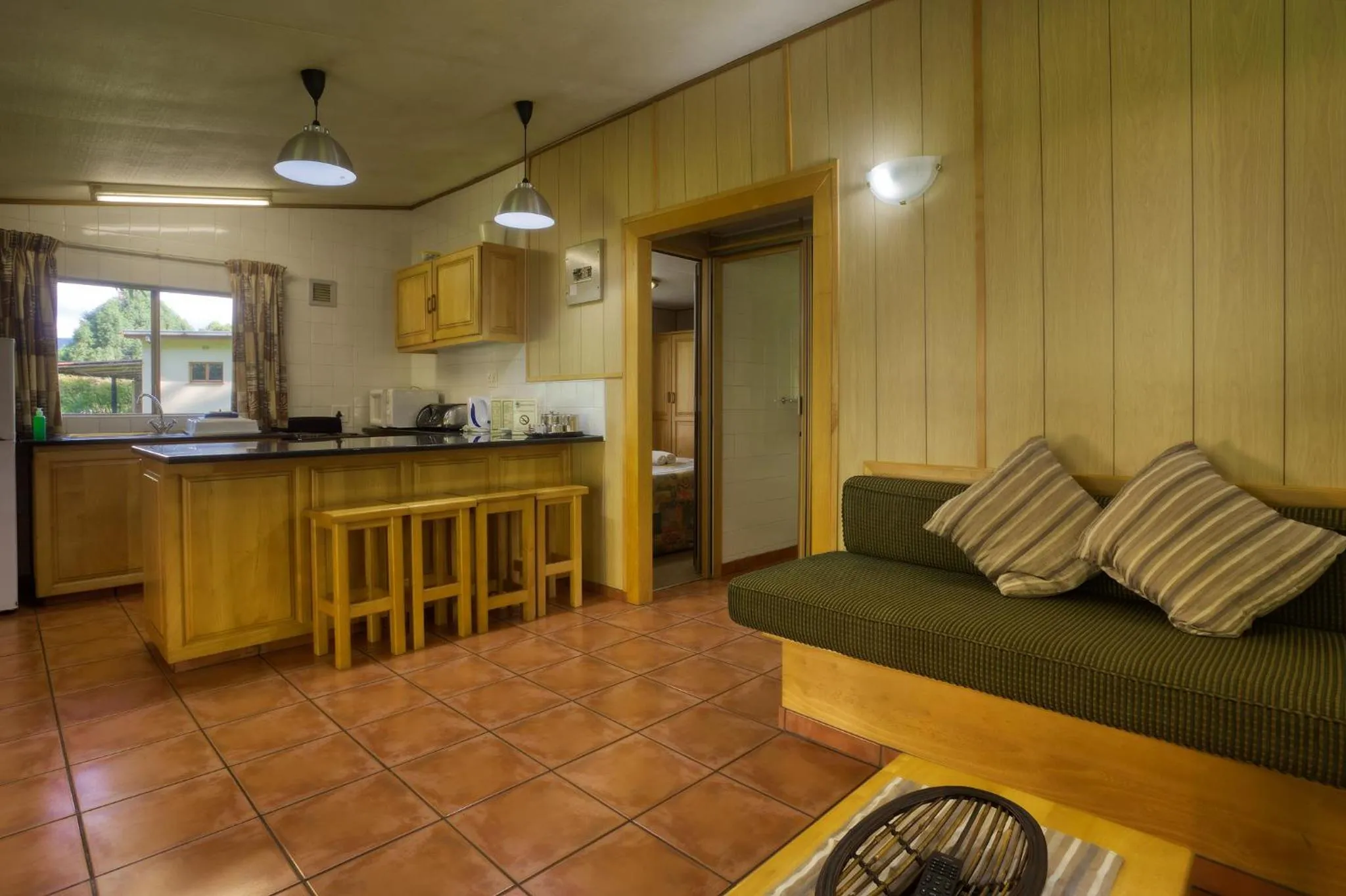 Kitchen or kitchenette in Merry Pebbles Resort