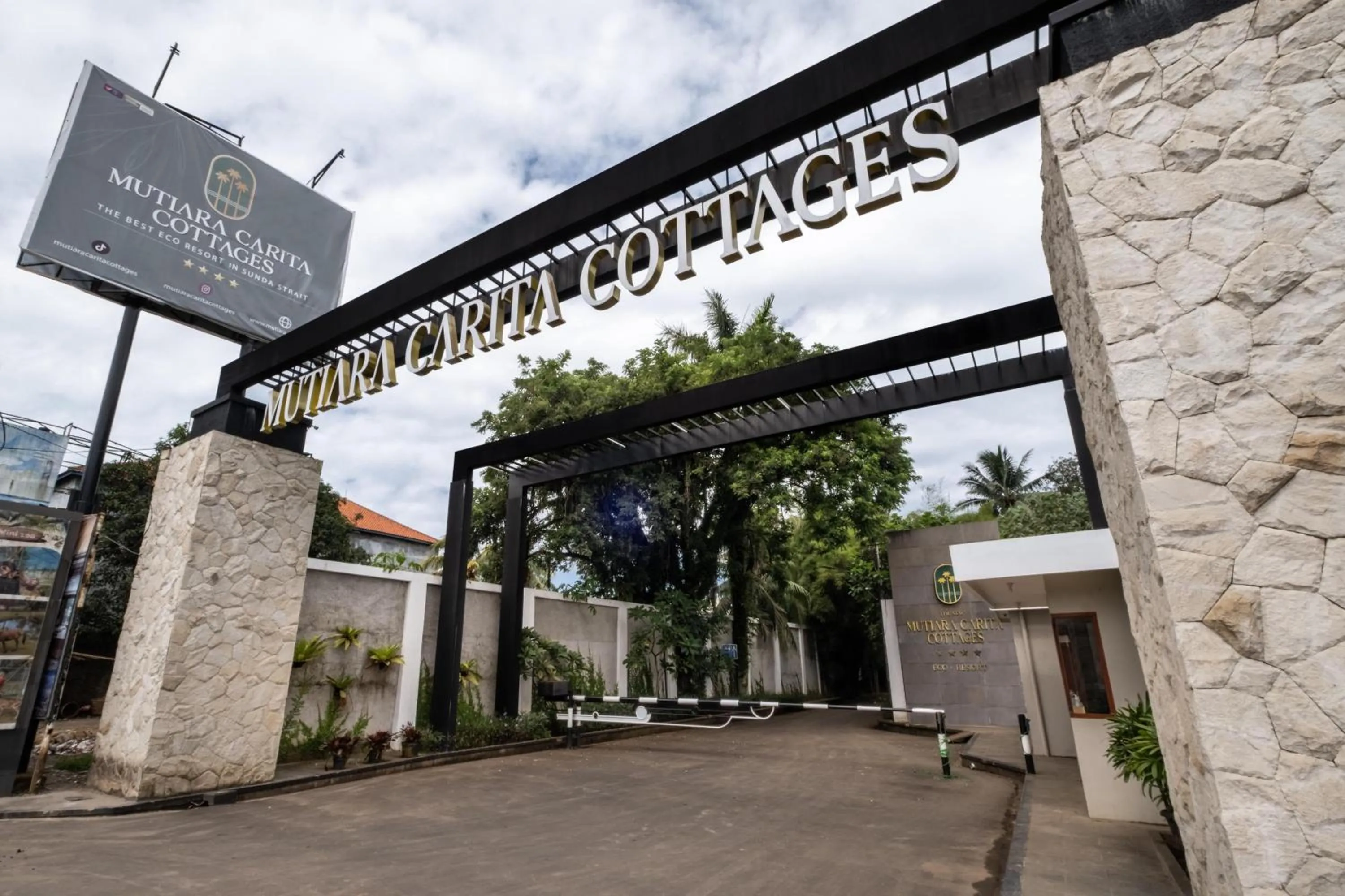 Property building in Mutiara Carita Cottages