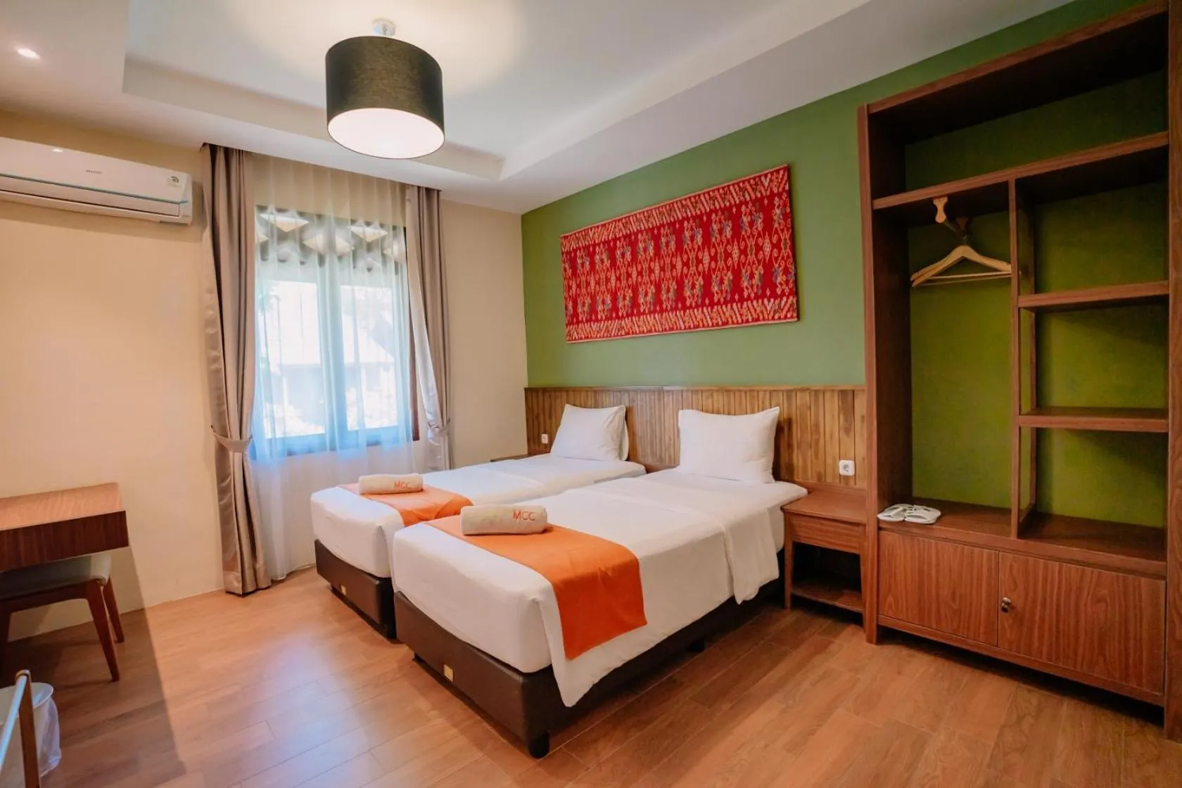 Bedroom, Bed in Mutiara Carita Cottages