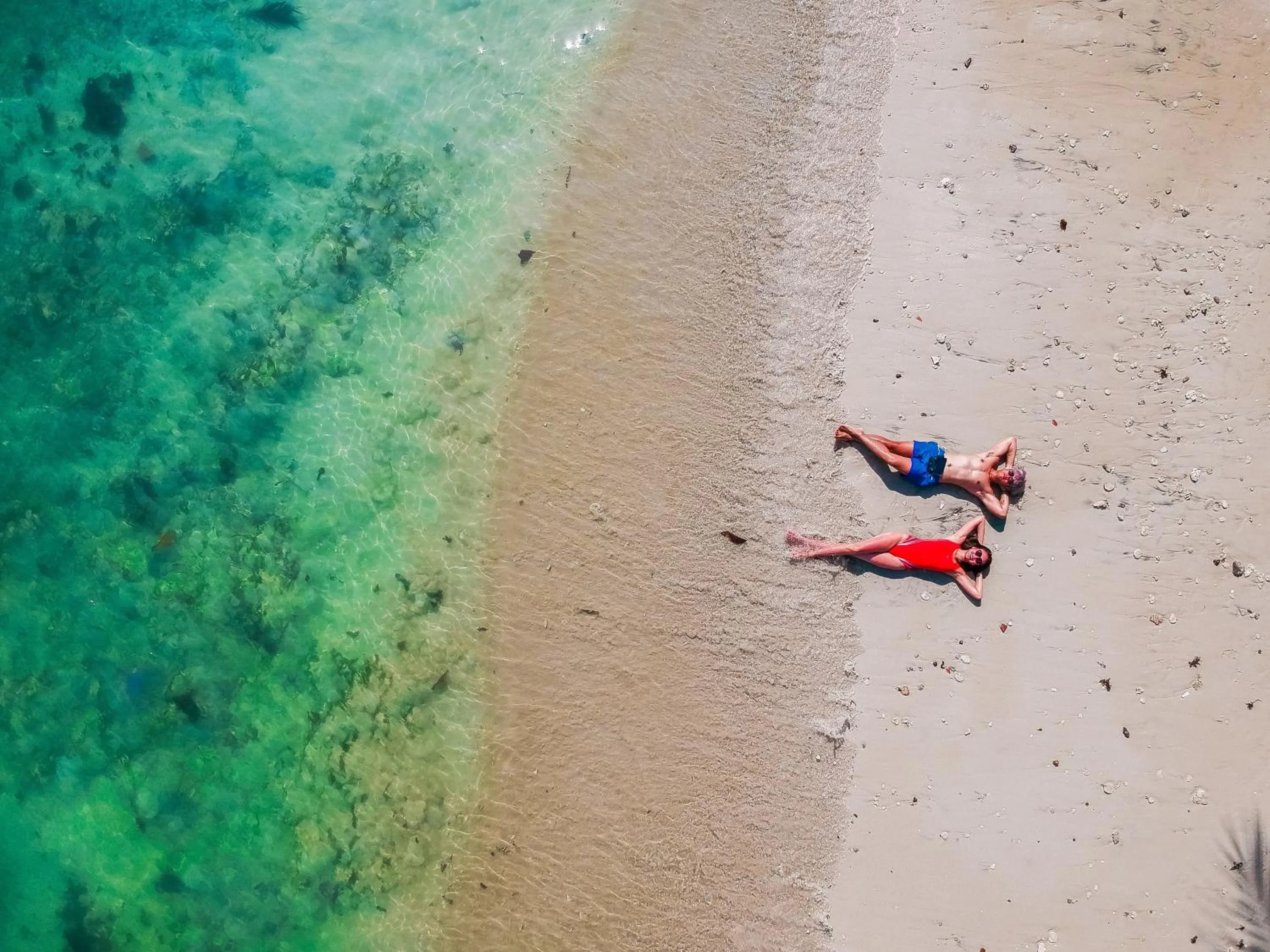 Bird's eye view in Mutiara Carita Cottages