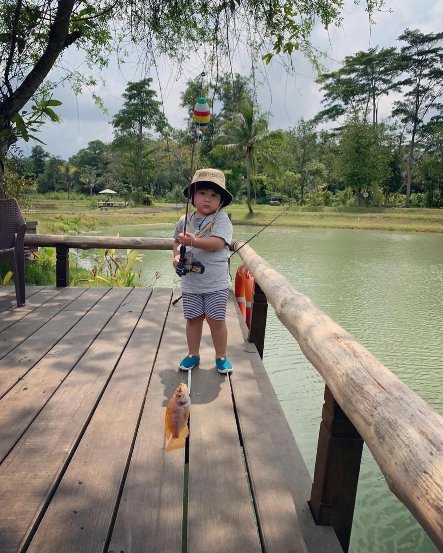 Lake view in Mutiara Carita Cottages