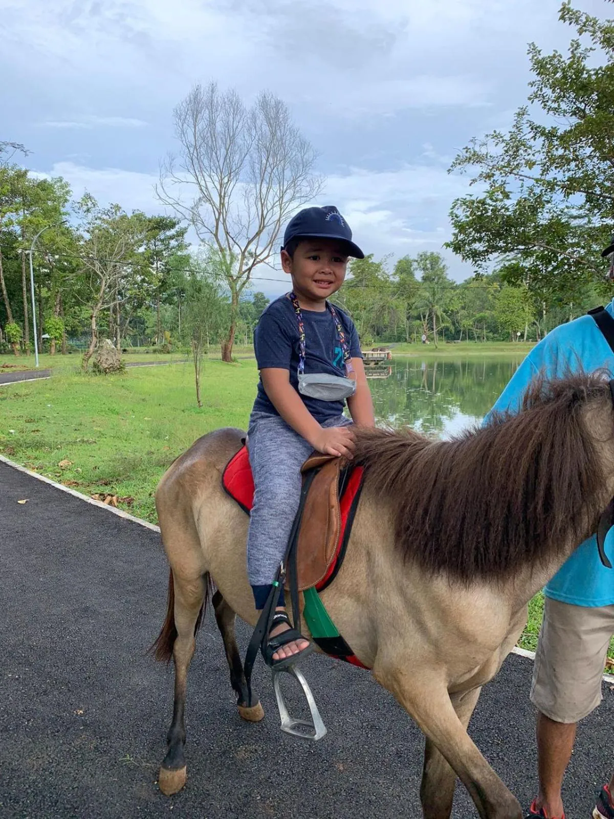 Horse-riding in Mutiara Carita Cottages