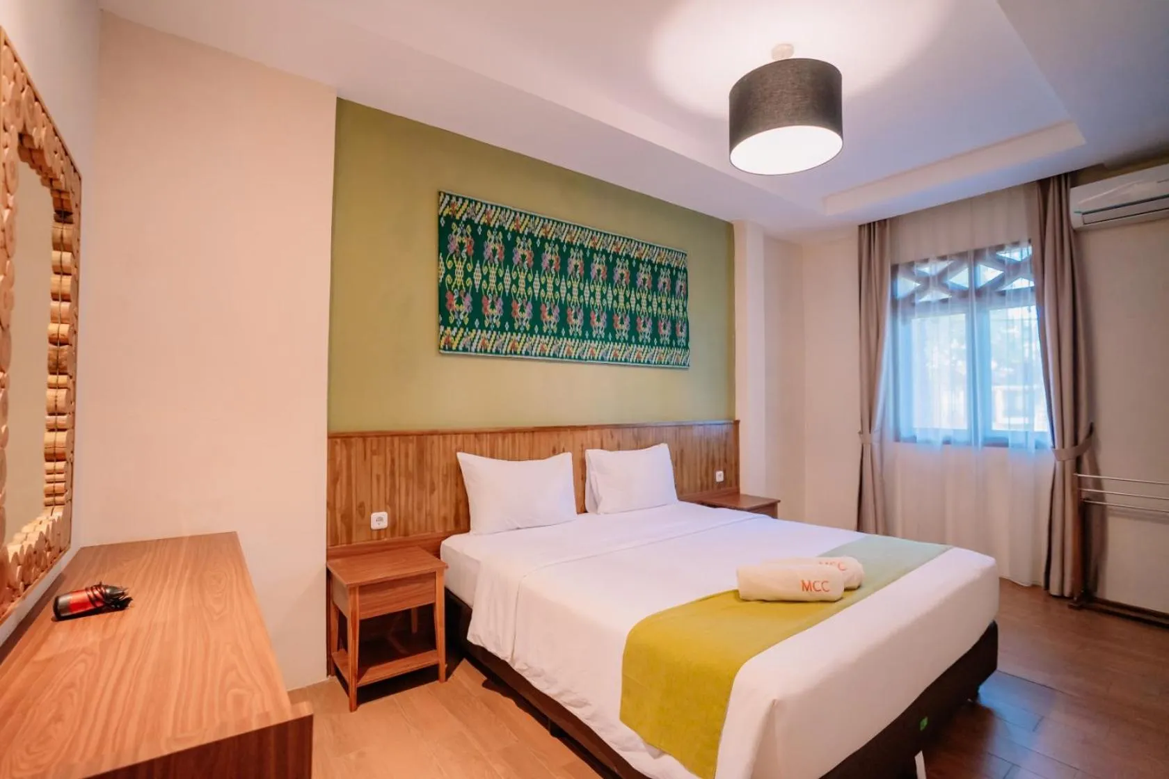 Bedroom, Bed in Mutiara Carita Cottages