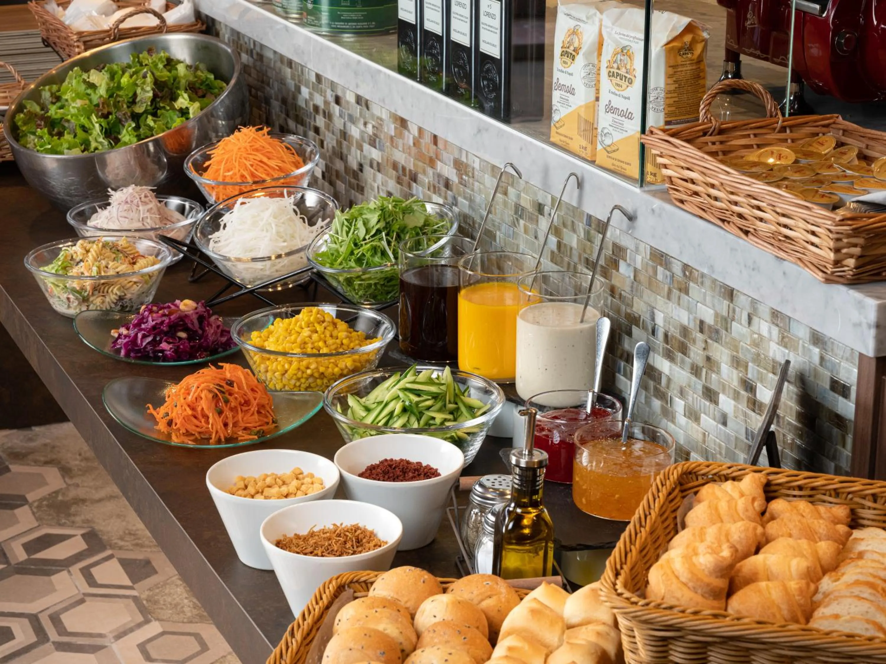 Buffet breakfast in Tokyu Stay Fukuoka Tenjin