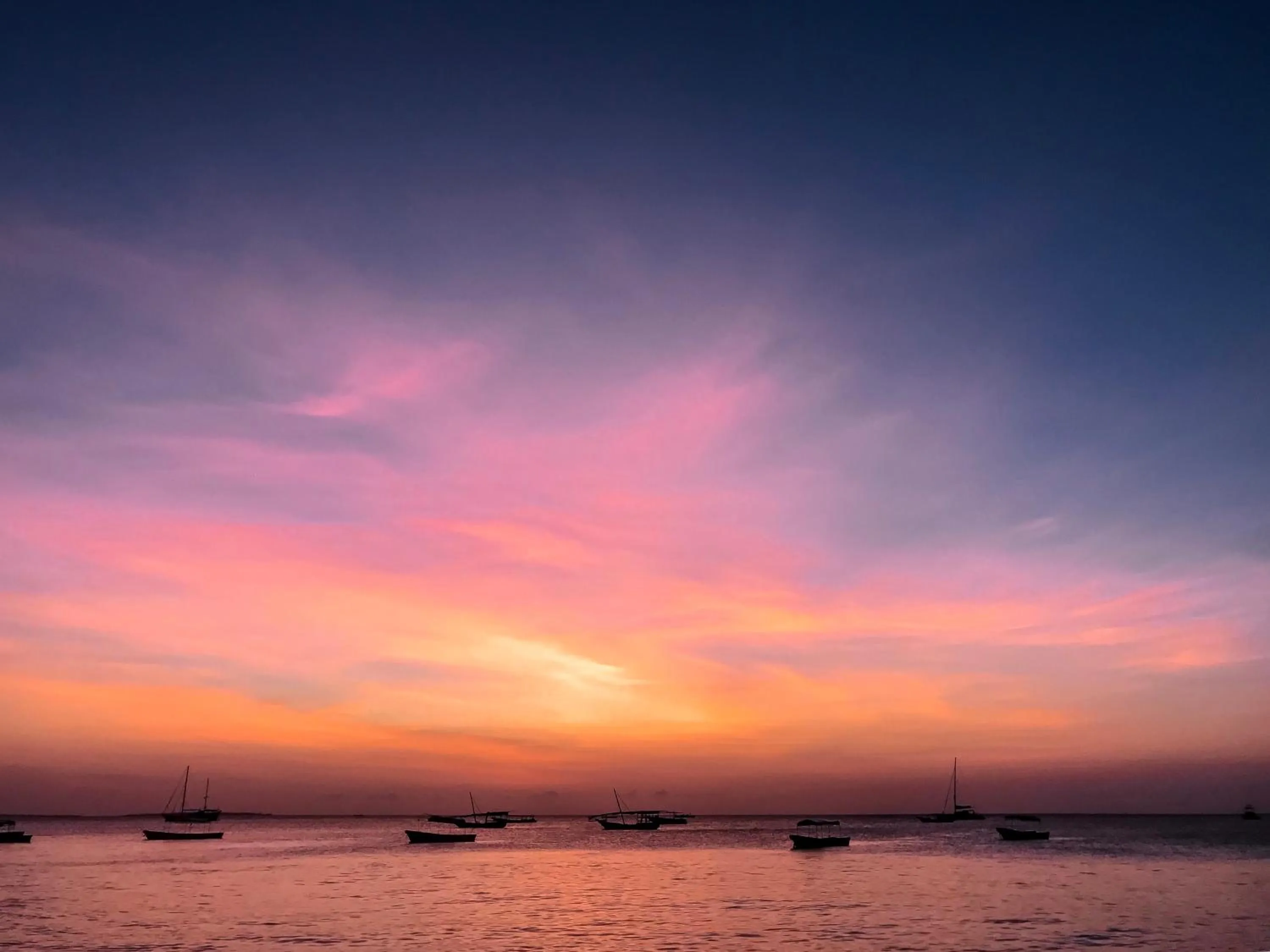 Sea view in Papaya Guest House Nungwi