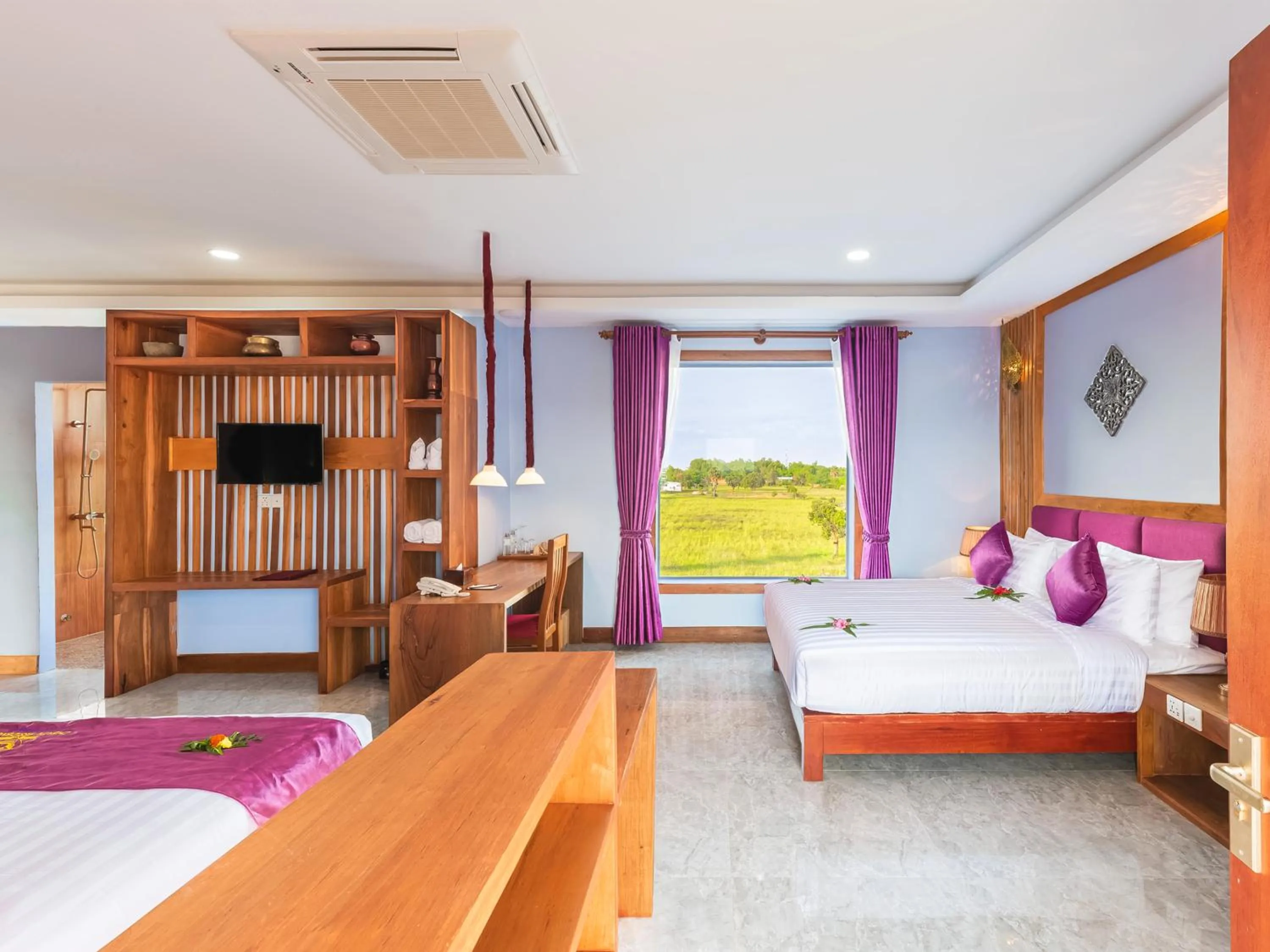 View (from property/room), Bed in Cheata Residence