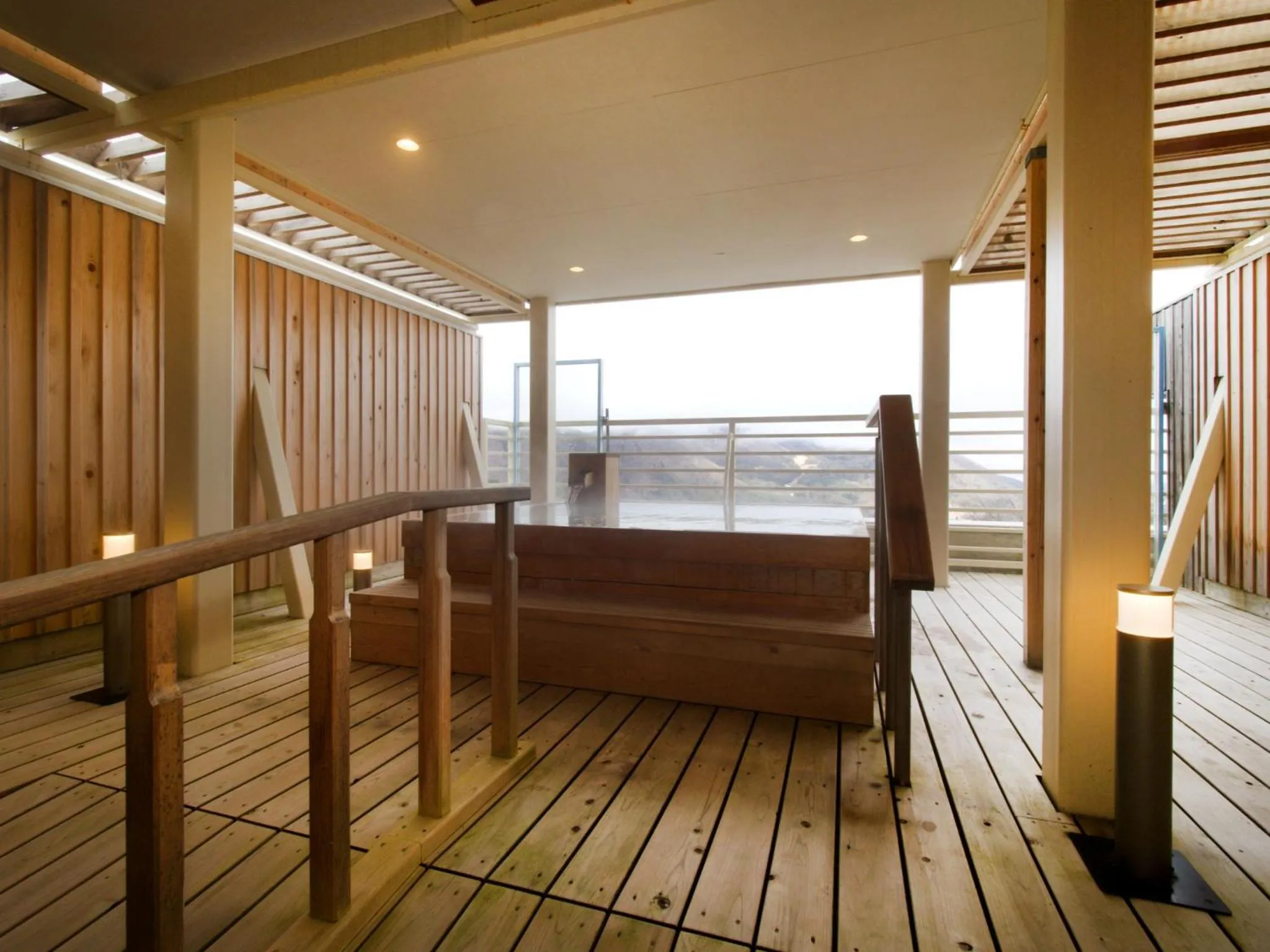 Open Air Bath in T Hotel Ryuoo