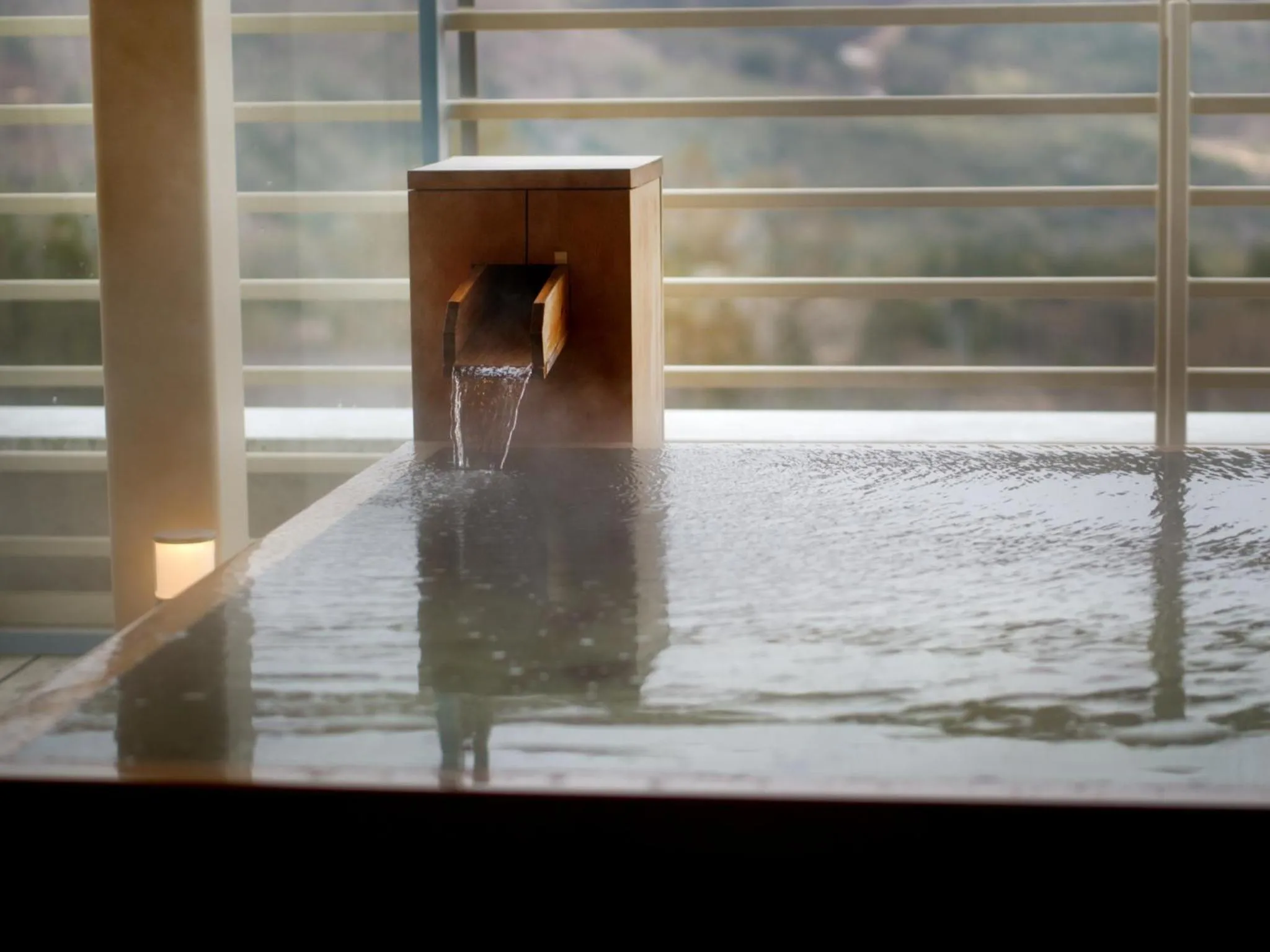 Open Air Bath in T Hotel Ryuoo