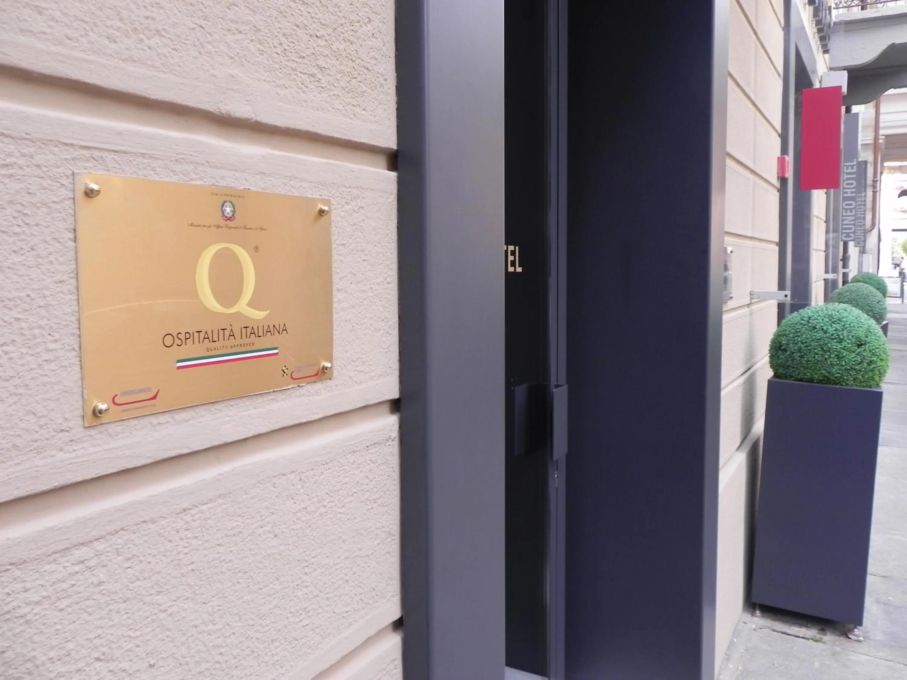 Facade/entrance in Cuneo Hotel