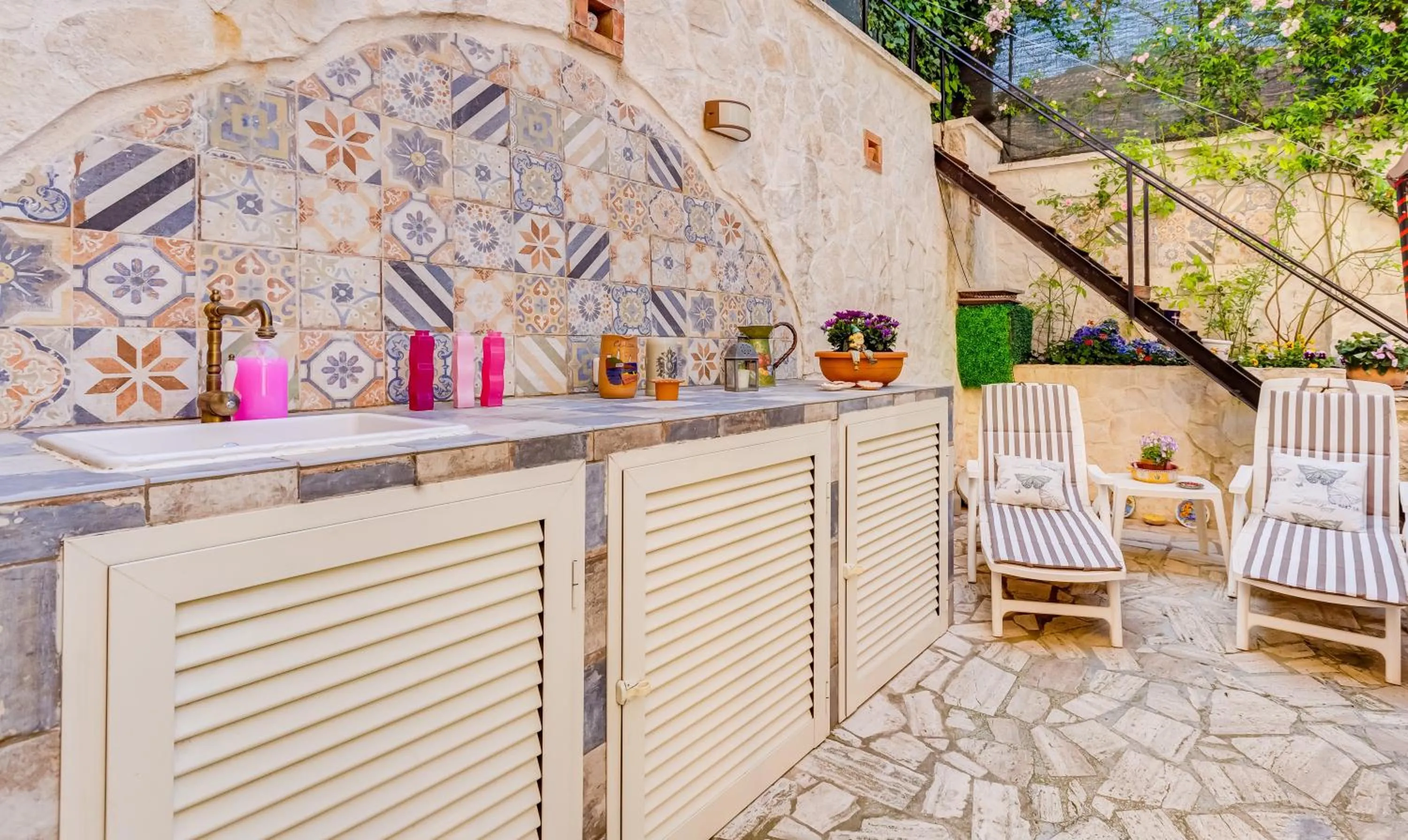 Patio in Alloggio turistico Giuly ID 3807