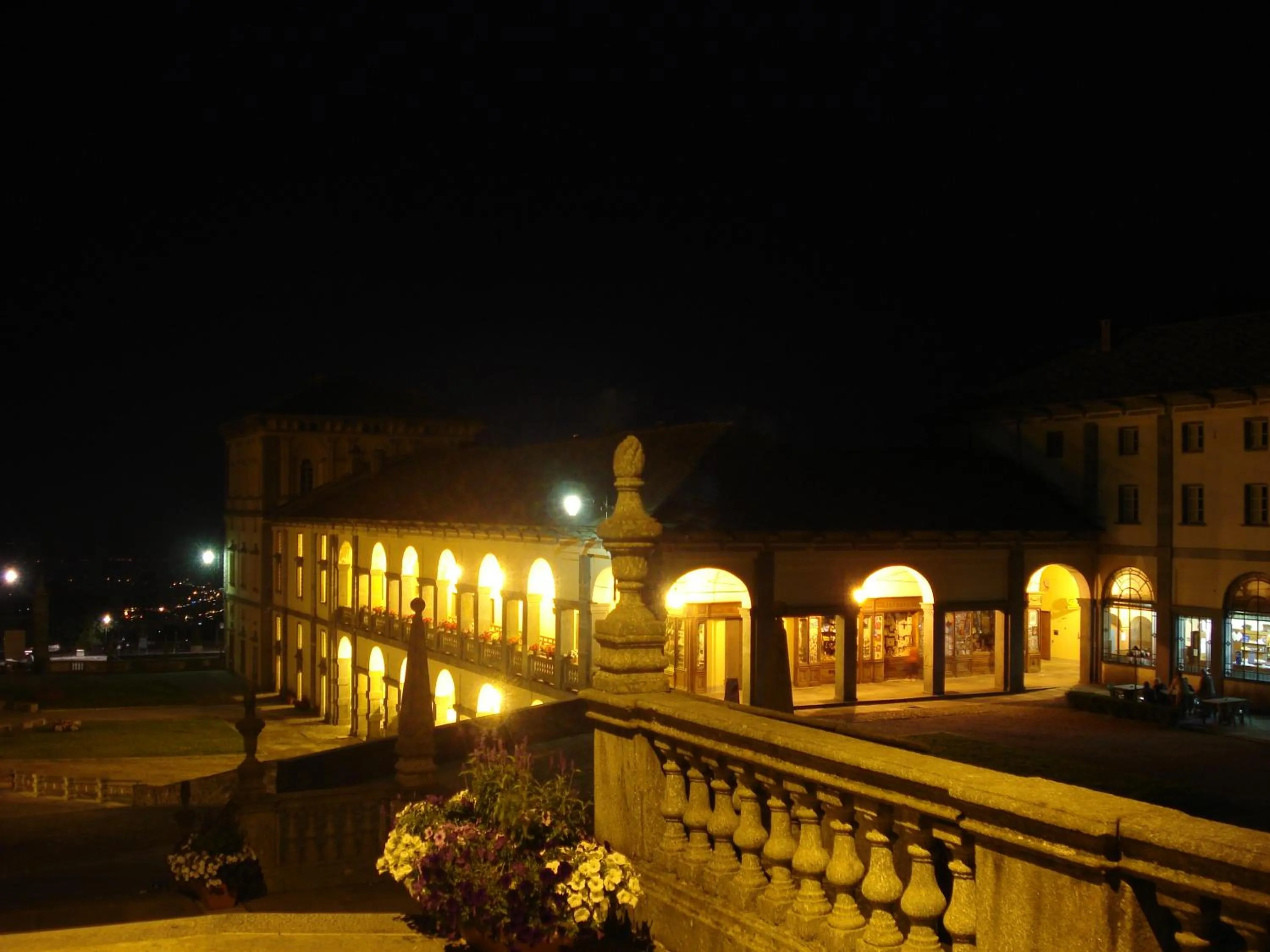 Night in Santuario di Oropa