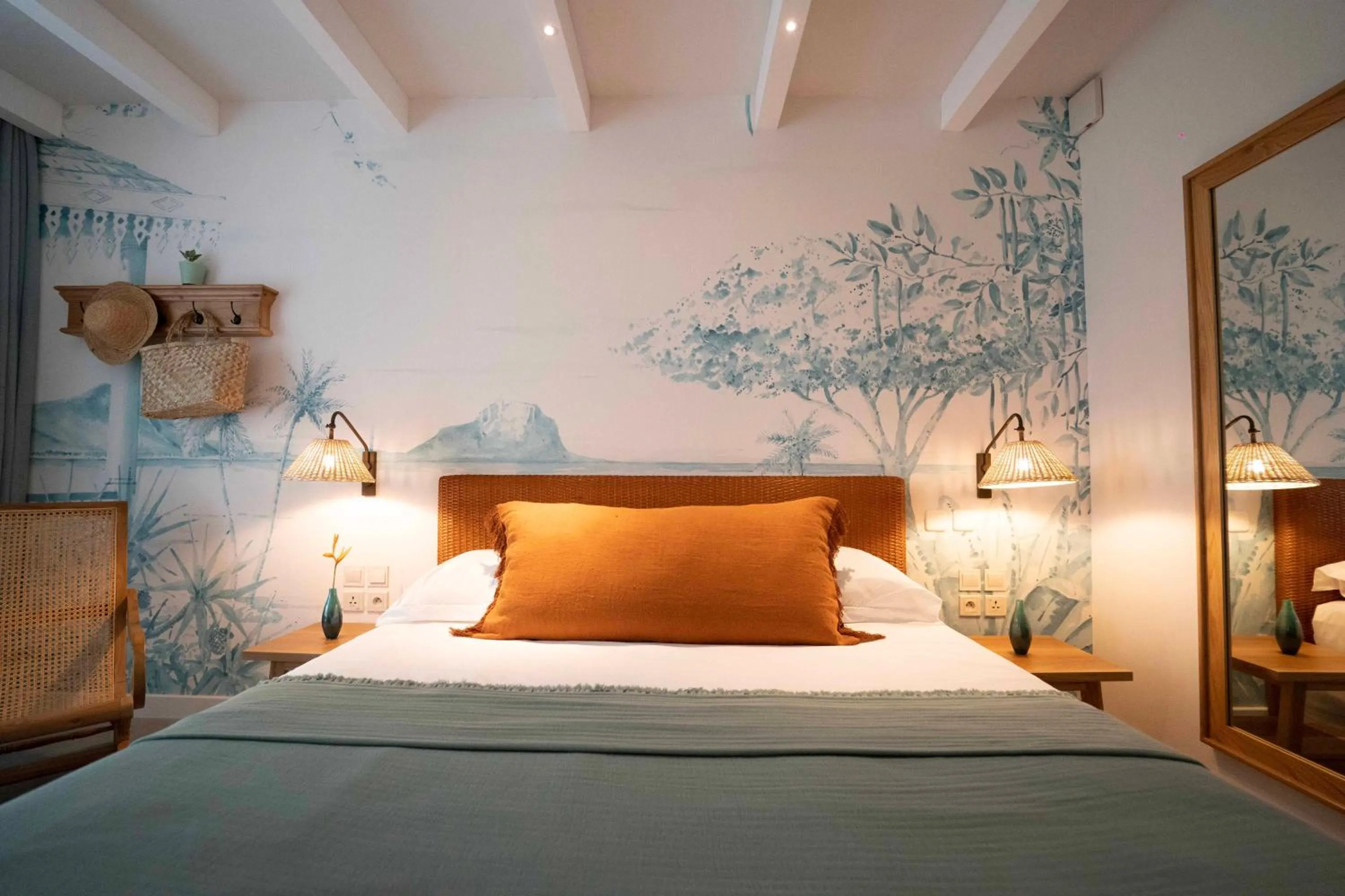 Bed in Veranda Grand Baie Hotel & Spa