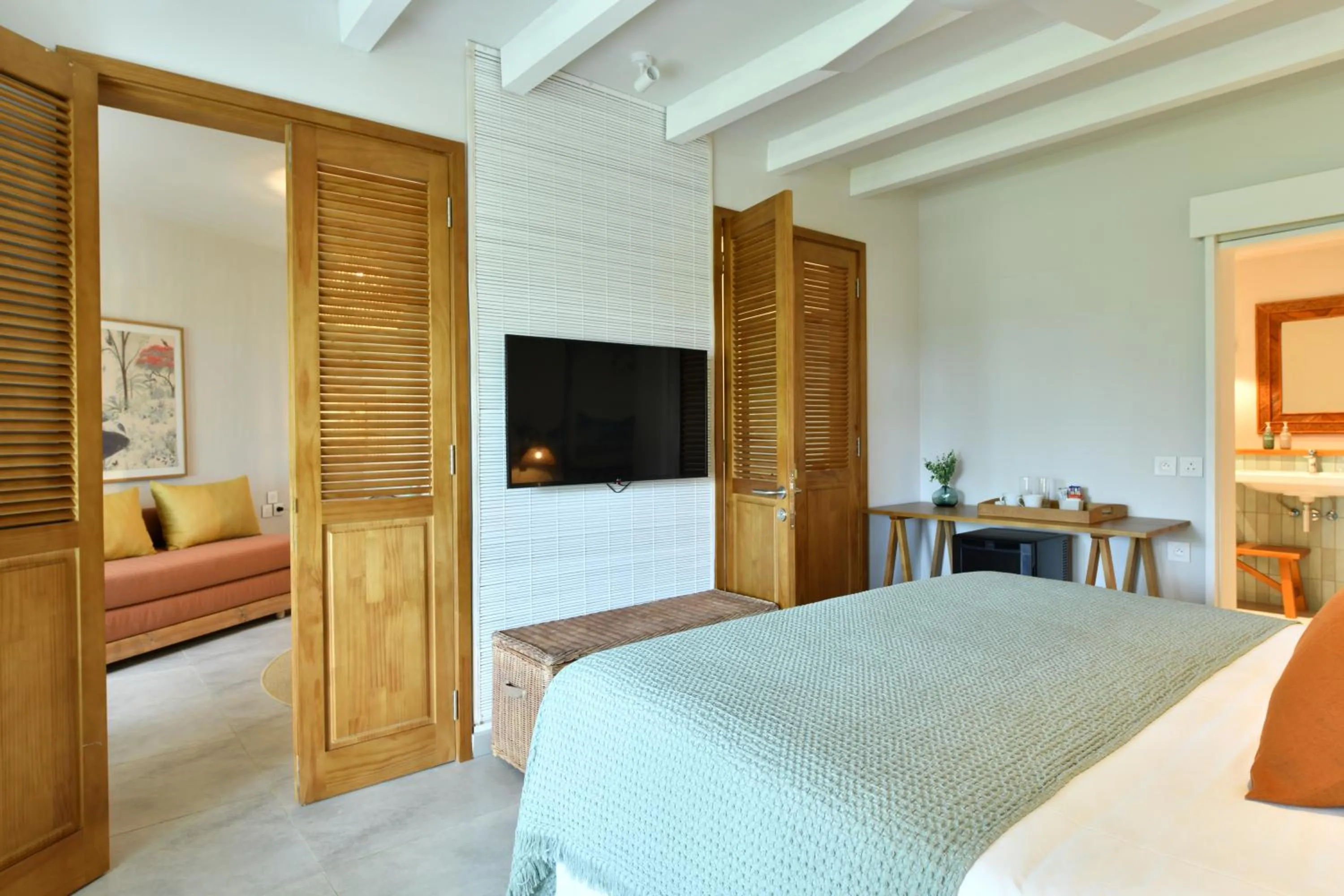 Bed in Veranda Grand Baie Hotel & Spa