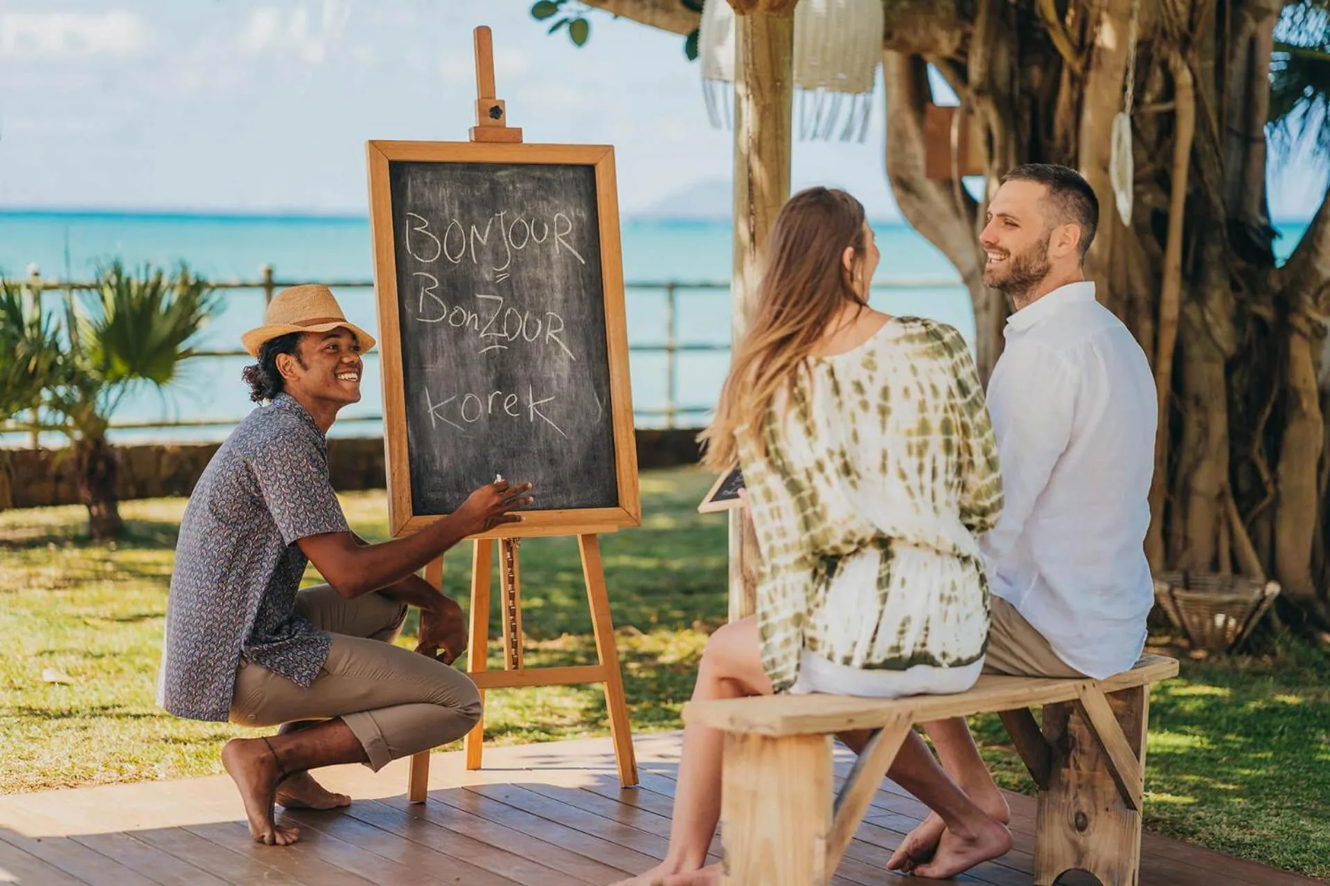 group of guests in Veranda Grand Baie Hotel & Spa