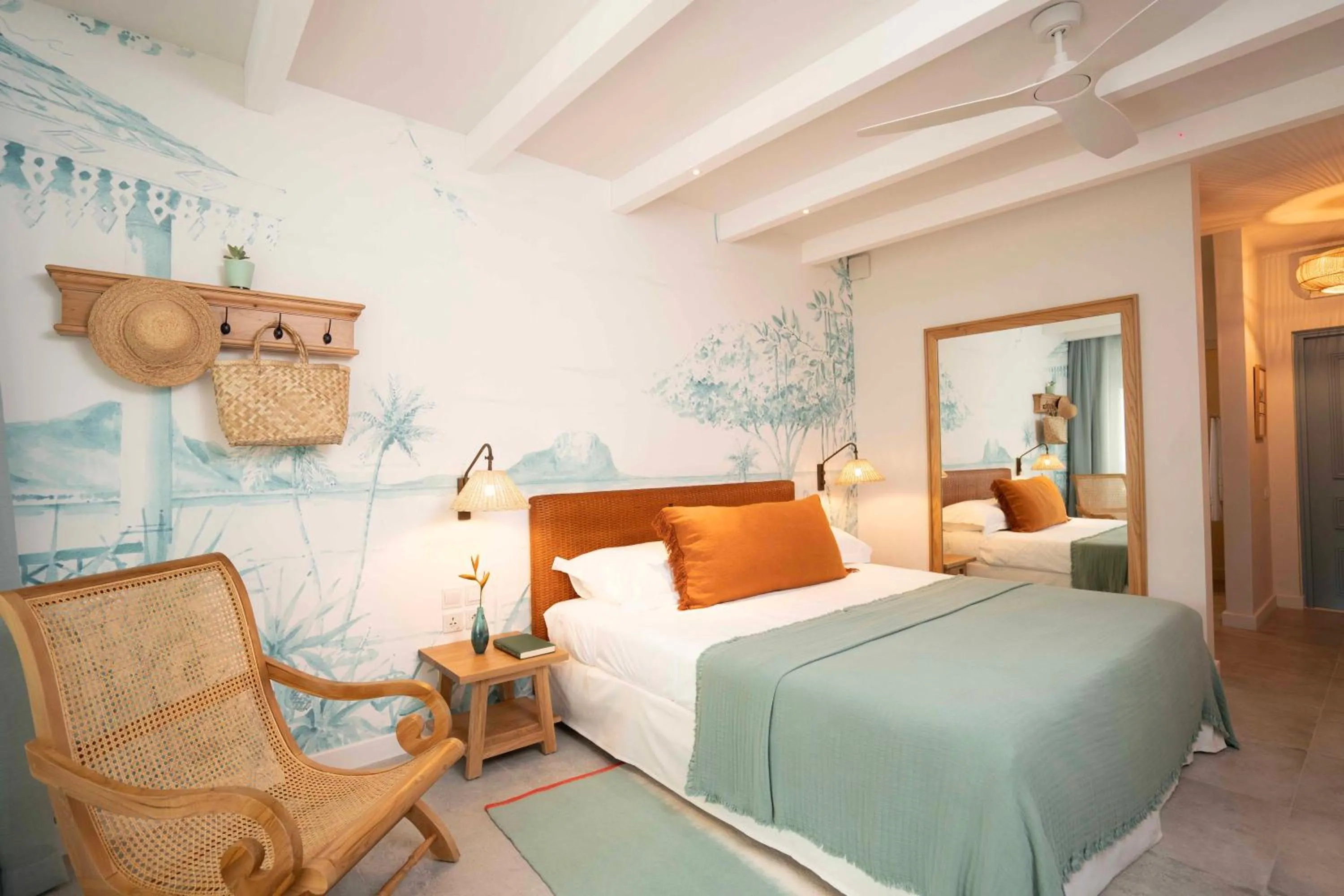 Bed in Veranda Grand Baie Hotel & Spa