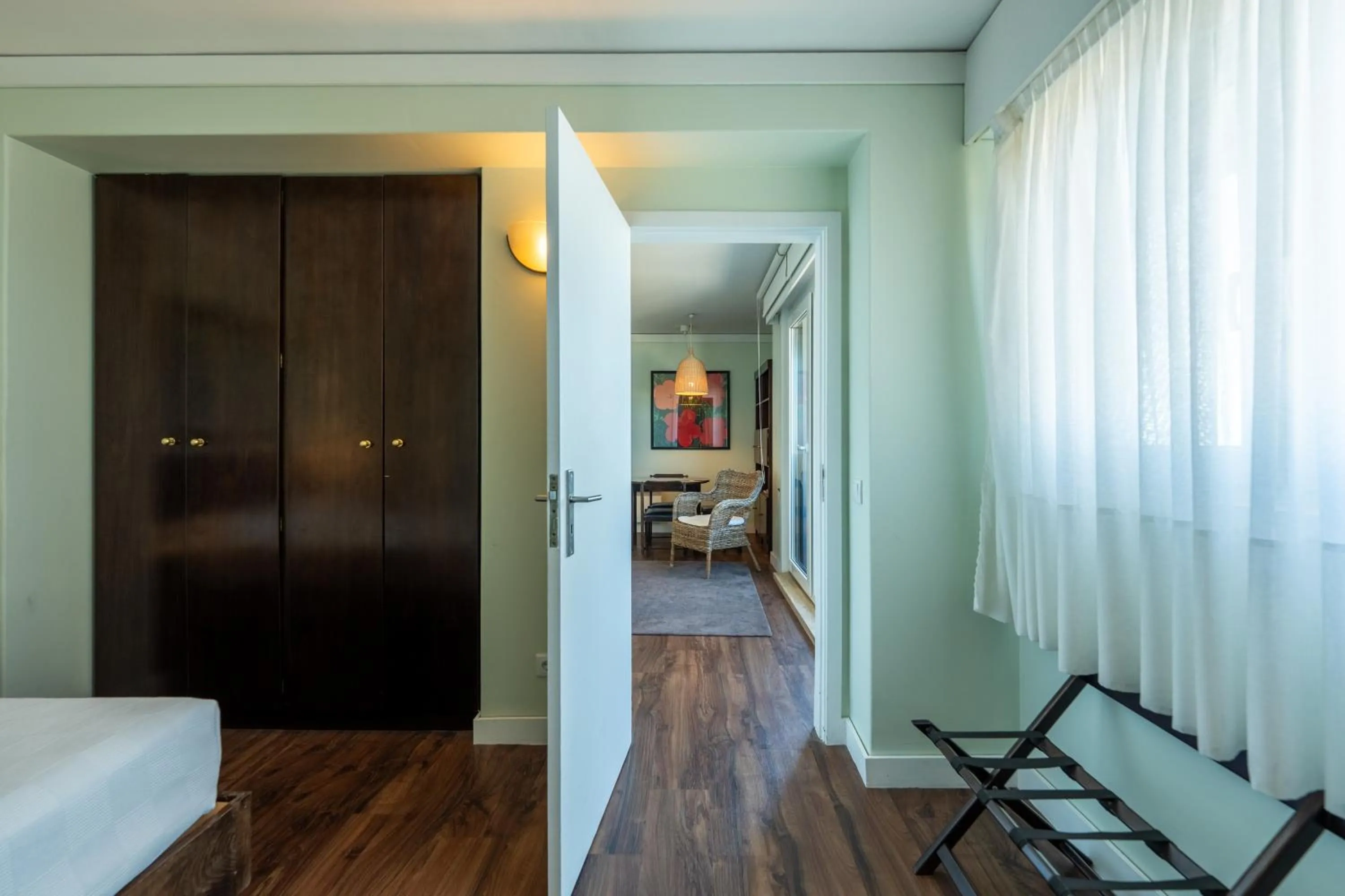 Bedroom, Bed in Hotel Apartamento Solverde