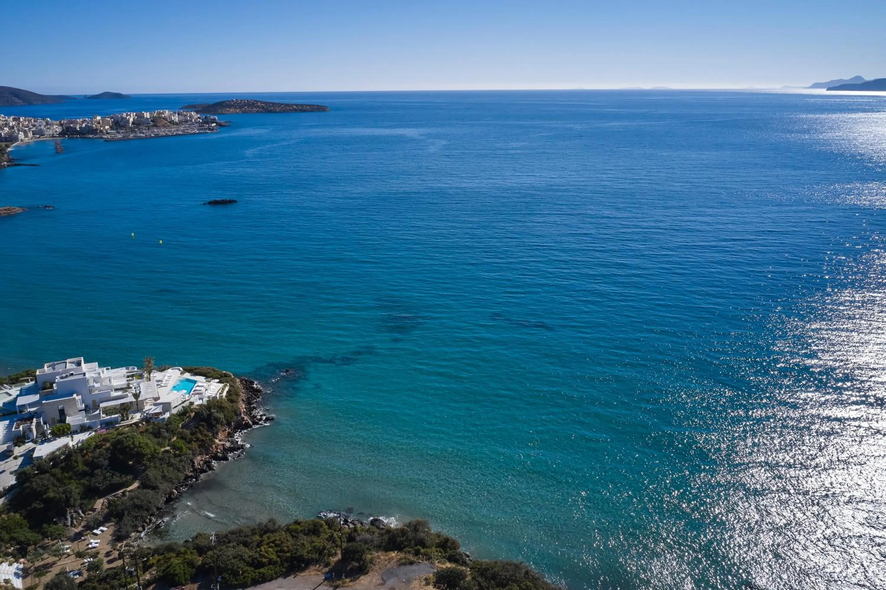 View (from property/room) in The Island Concept Luxury Boutique Hotel Heated Pool